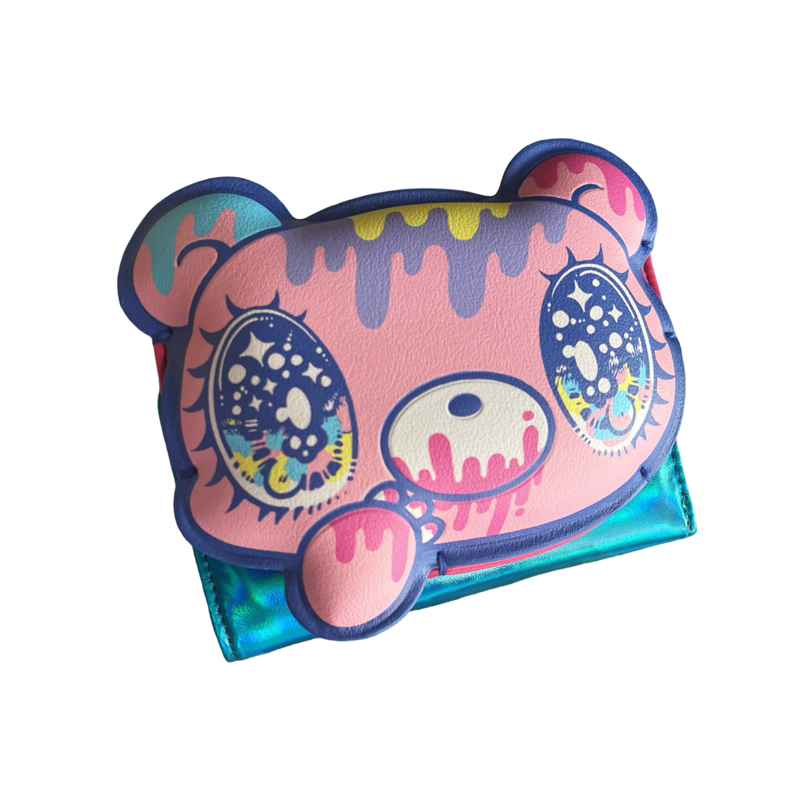 Gloomy Bear x Yurie Sekiya Glittery Puffy Wallet