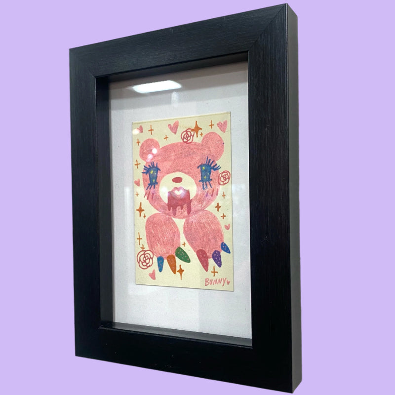 BunnyBaum - Kawaii Gloomy - Original Artwork -Gloomy Bear Exhibition