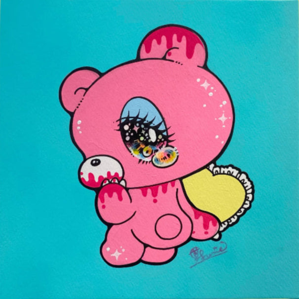 Yurie Sekiya - Gloomy ♡ Sparkle 2 - Art Print -Gloomy Bear Exhibition