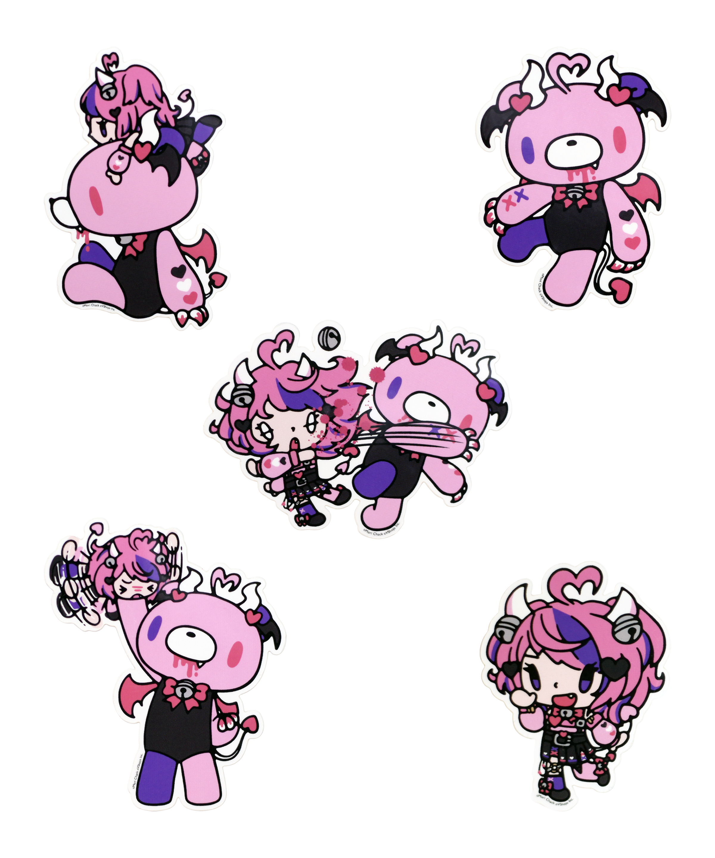 Transparent Bear Stickers