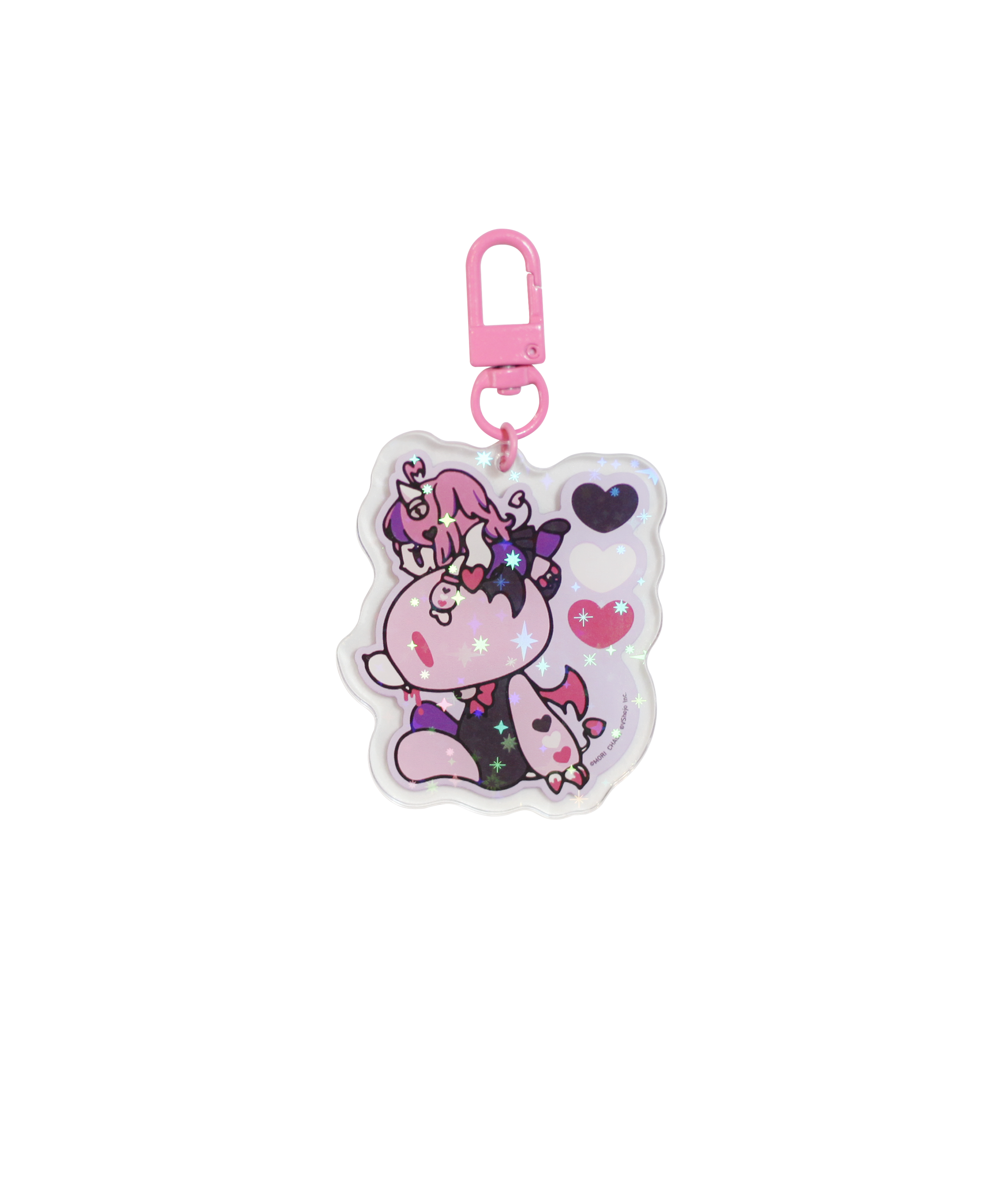 Ironmouse x Gloomy Bear Together Acrylic Keychain