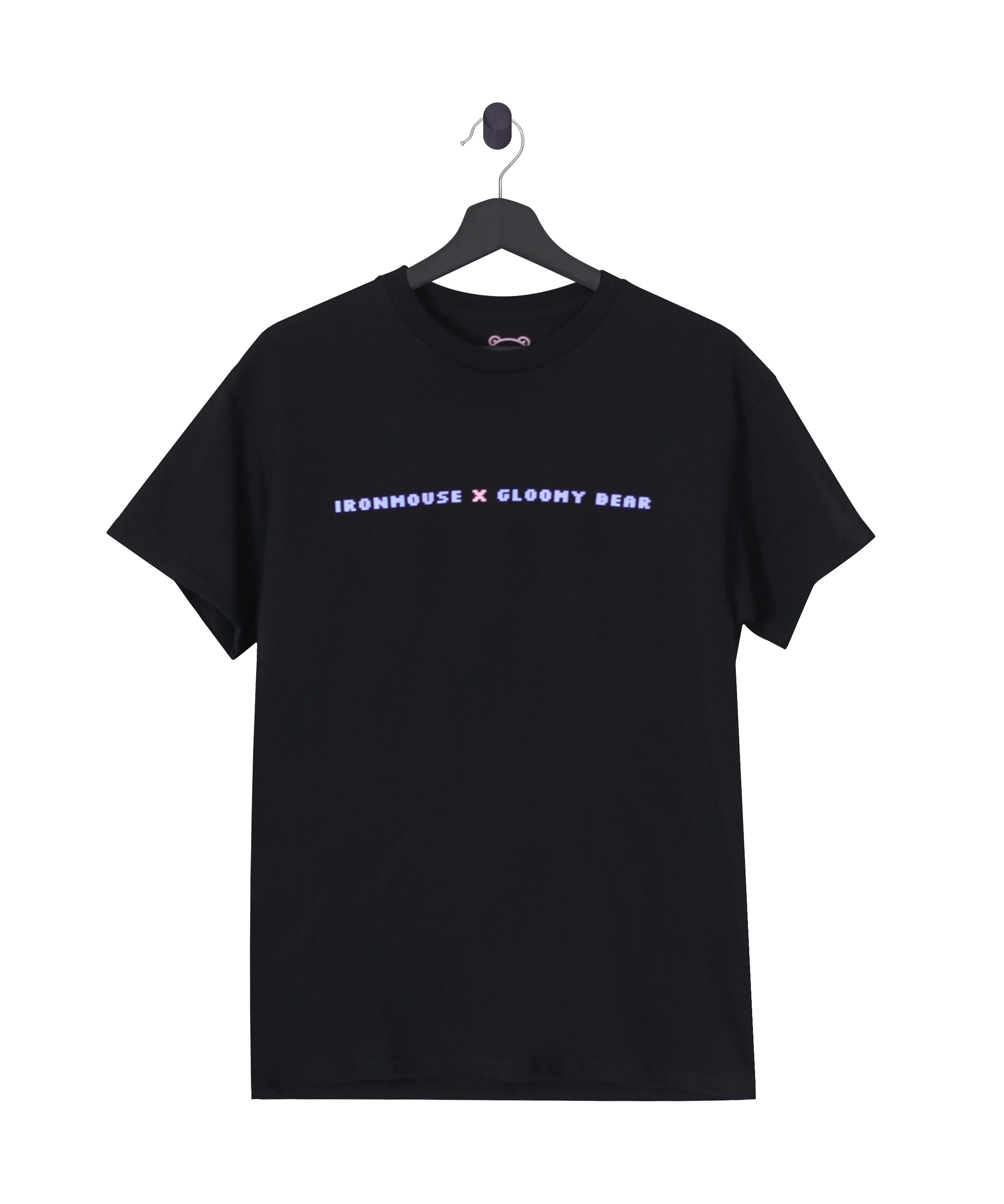 Ironmouse x Gloomy Bear Black Unisex Tee