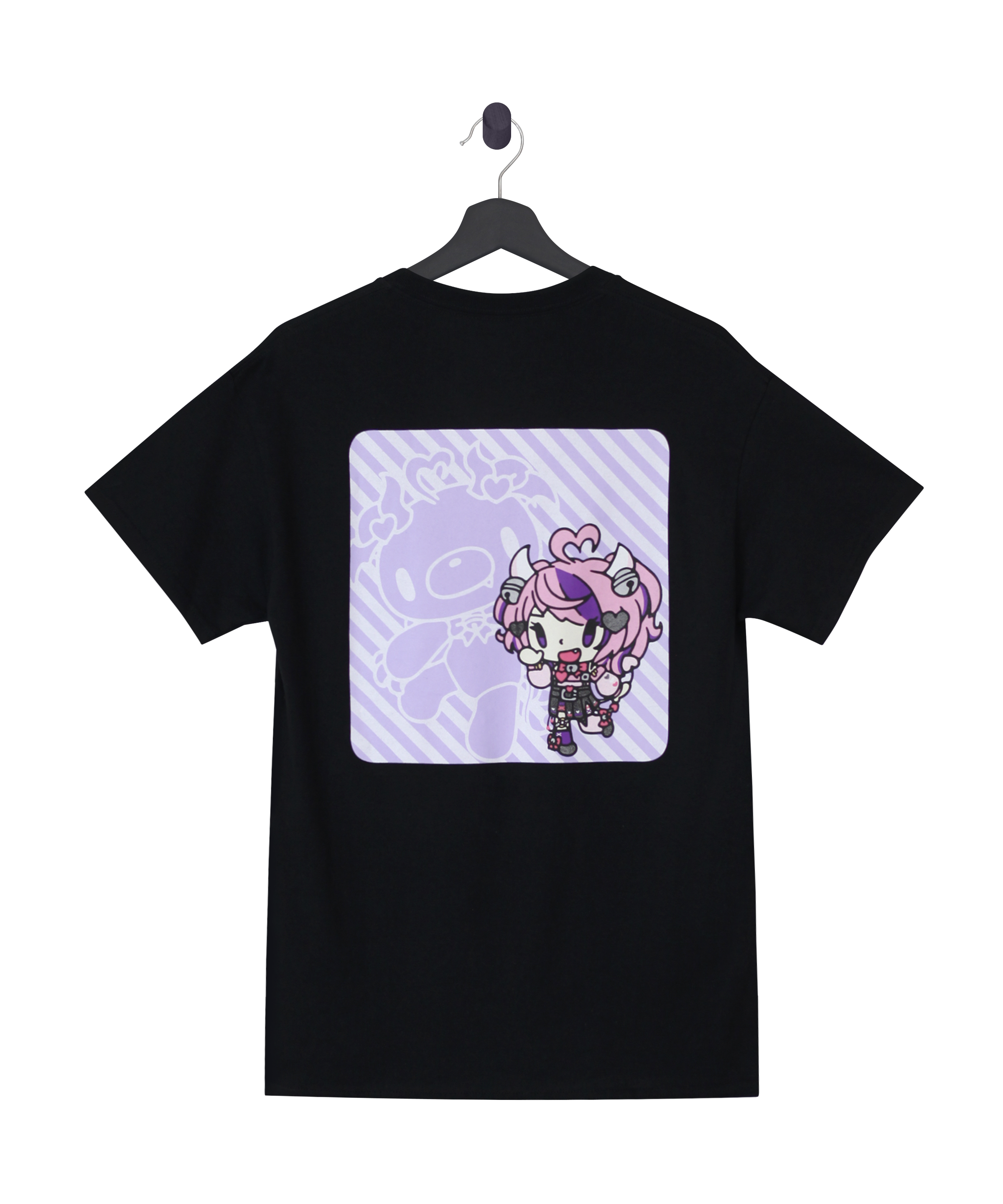 Ironmouse x Gloomy Bear Black Unisex Tee