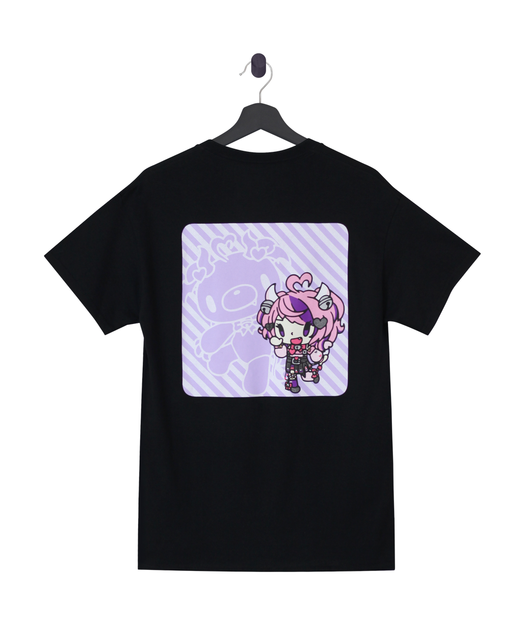 Ironmouse x Gloomy Bear Black Unisex Tee