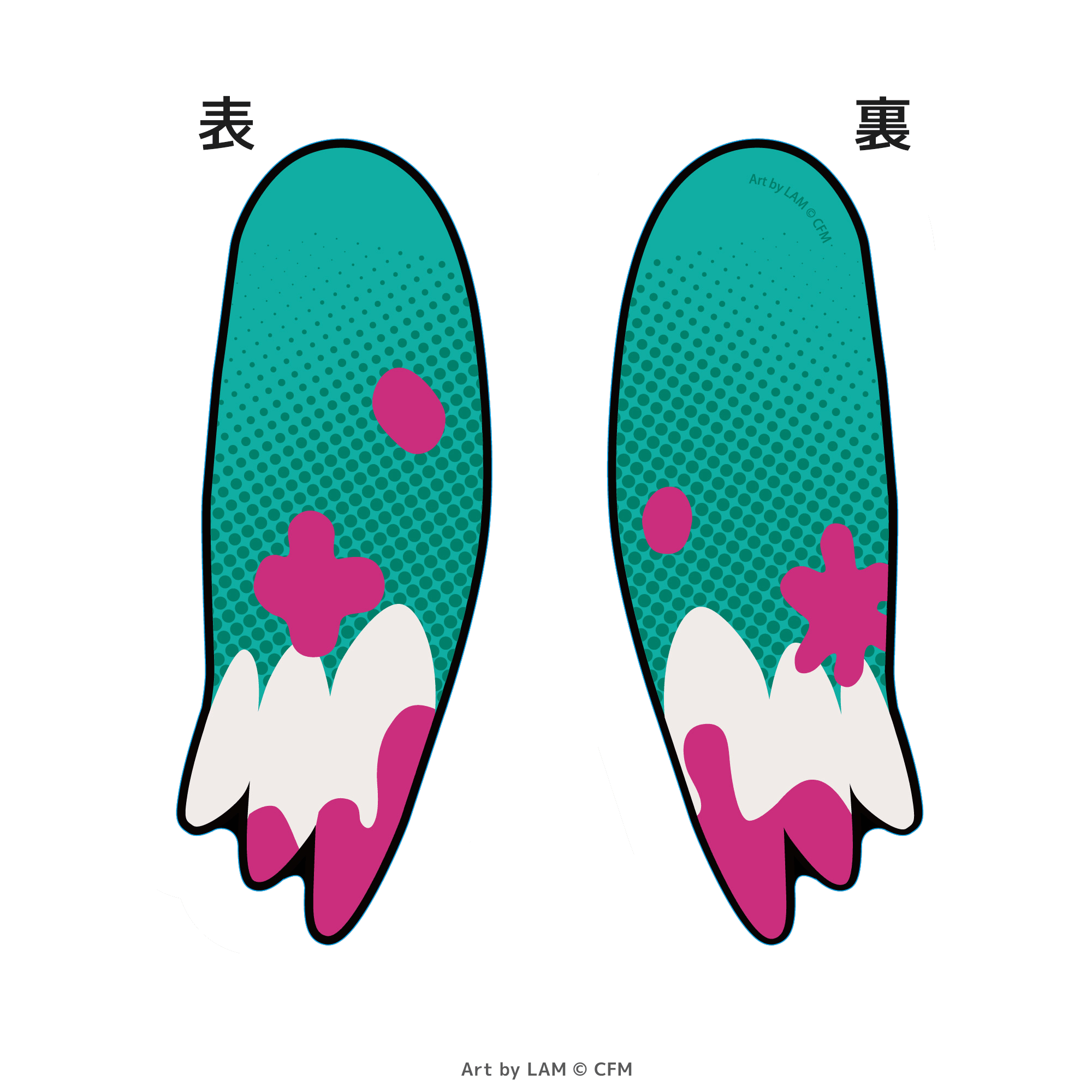 GLOOMY  meets Hatsune Miku  Wrist Rest Cushion