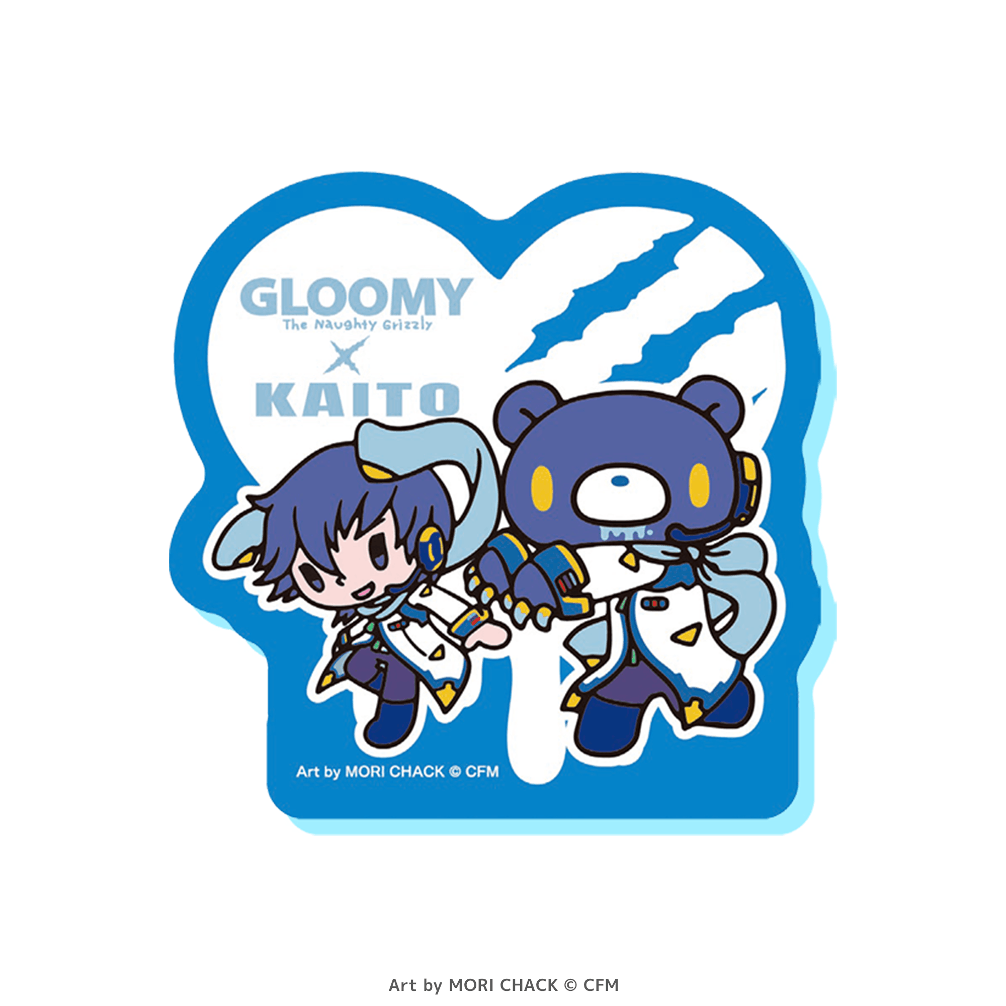 GLOOMY x Kaito Acrylic Memo Clip