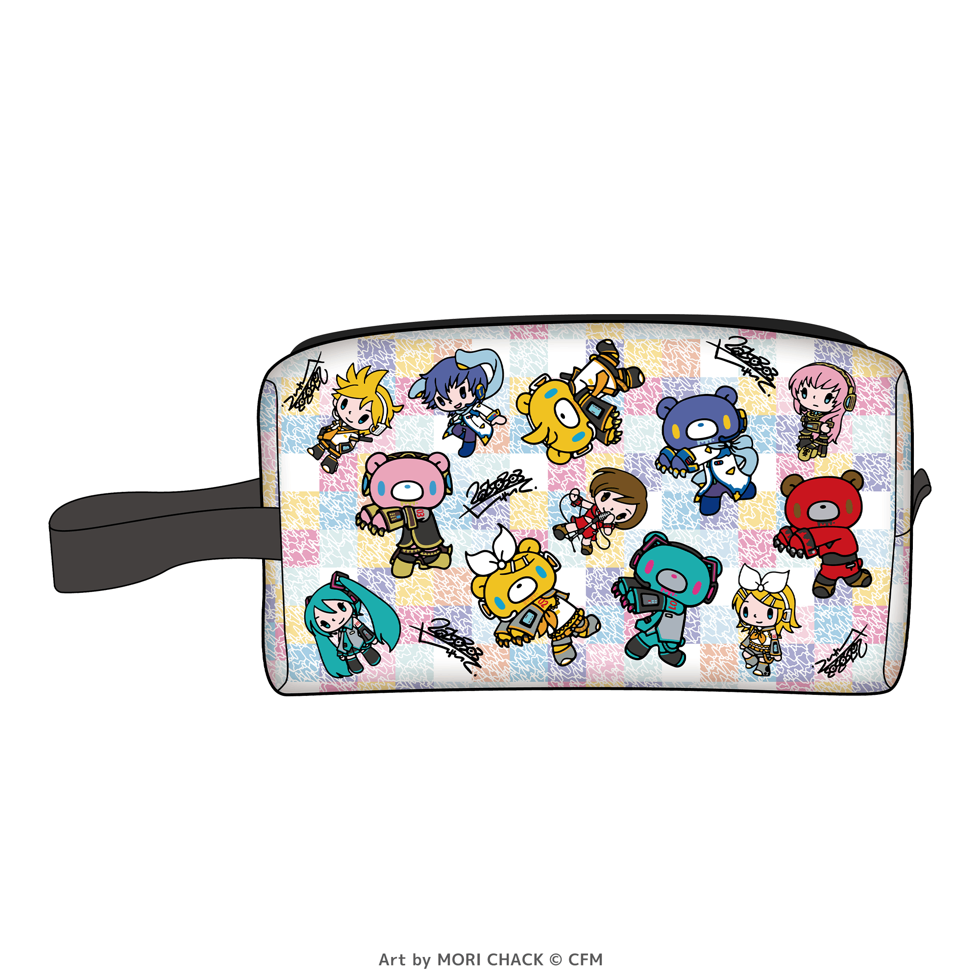 GLOOMY meets Hatsune Miku Pouch Mini Chara ver.