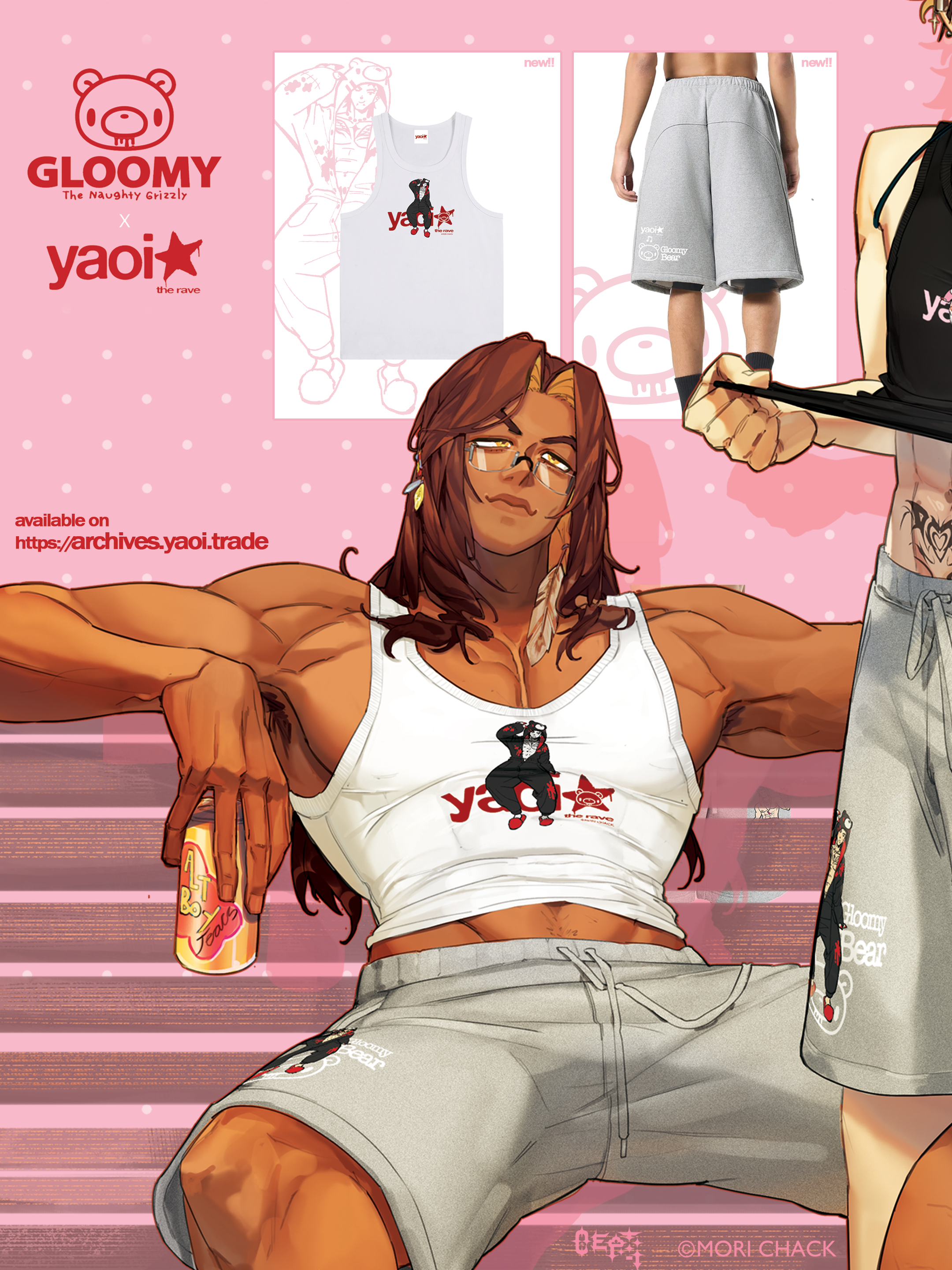 YAOI x GLOOMY BEAR Twunk Tank