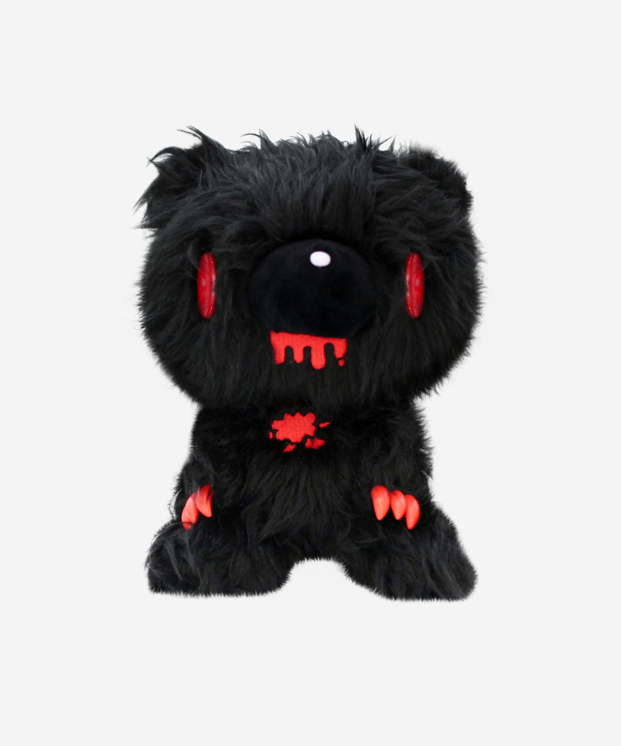 Shaggy Fur Black Gloomy Bear 7" Plush