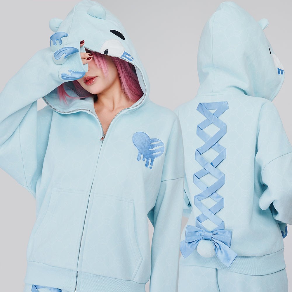 Pastel Winter Hoodie [MOEFLAVOR x Gloomy Bear]