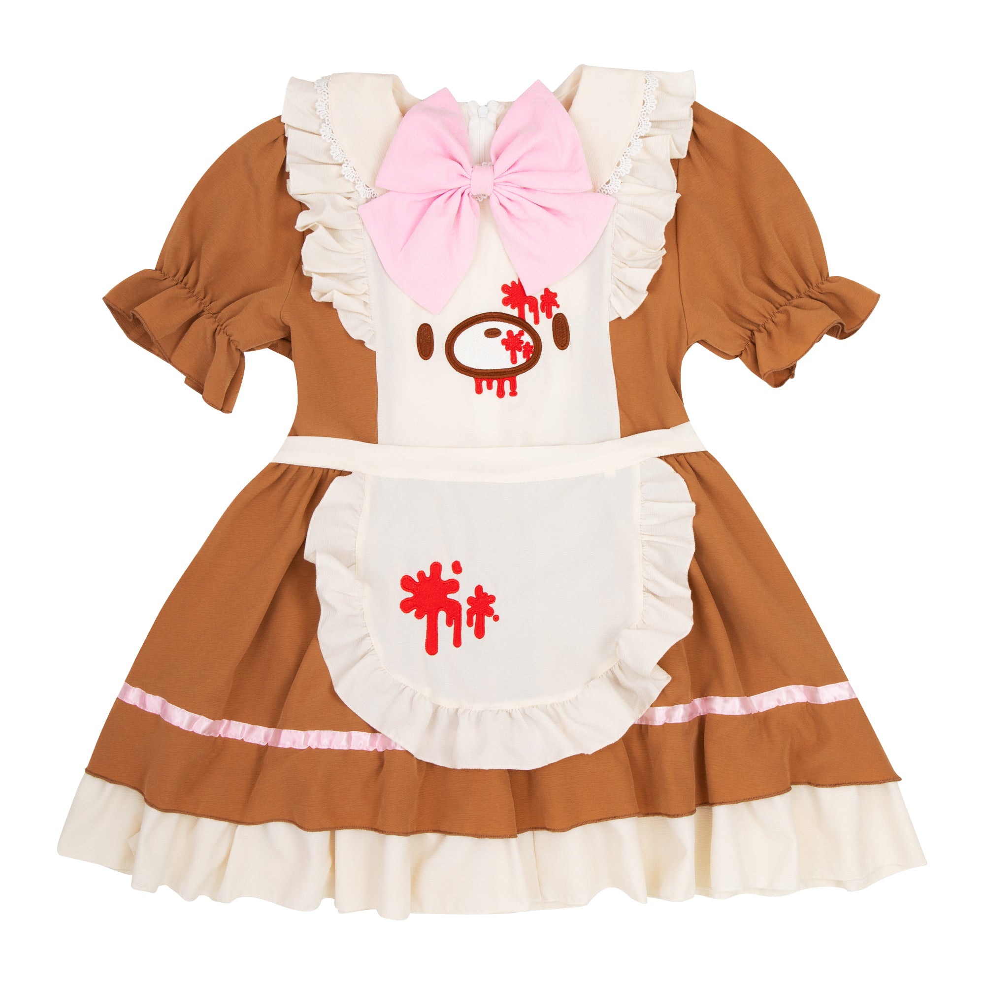 Lolita CosPlay Maid Dress - Brown