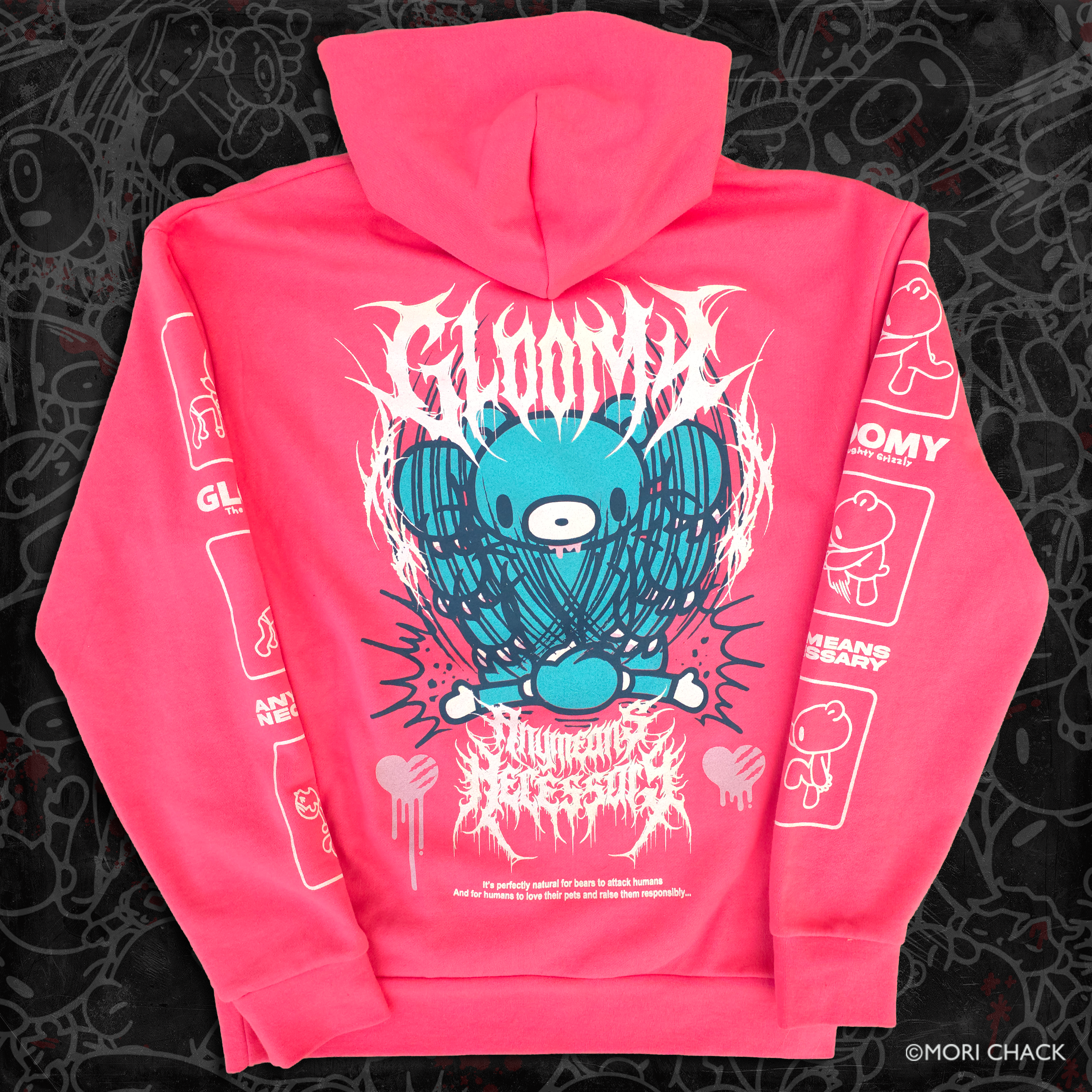 Smash Pullover Hoodie Watermelon