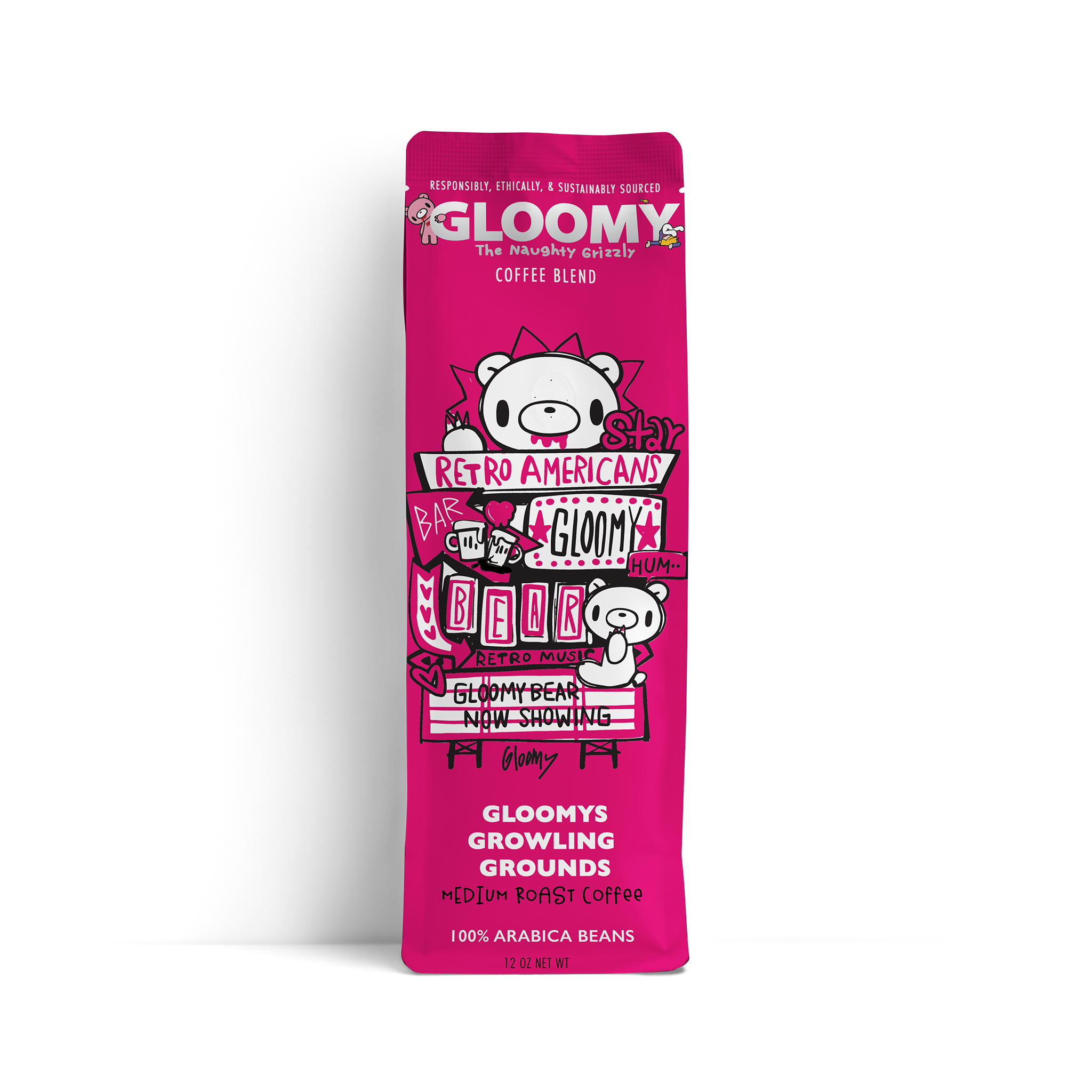 Gloomys Growling Grounds : Medium Roast Coffee