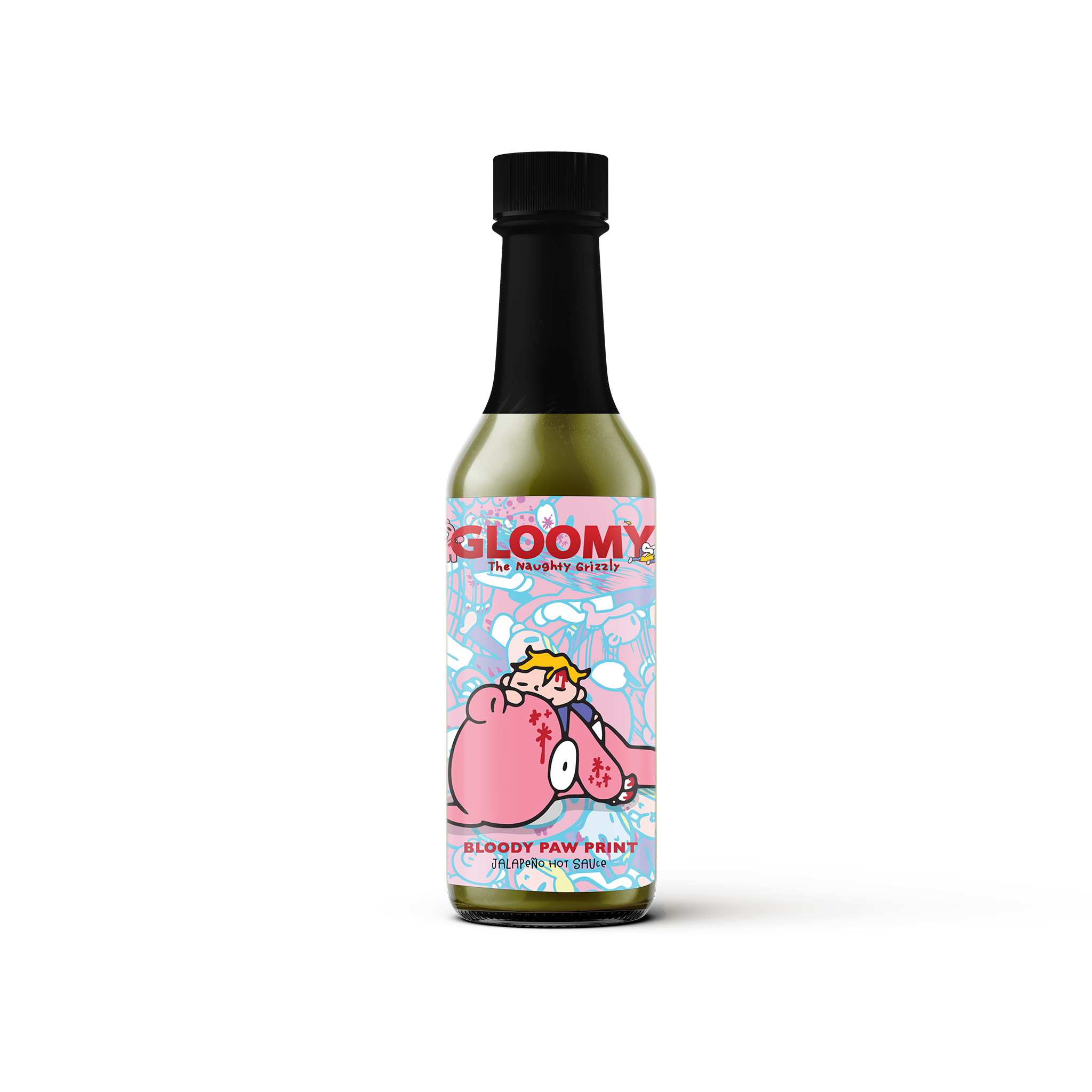 Gloomy the Naughty Grizzly Hot Sauce 5-Pack
