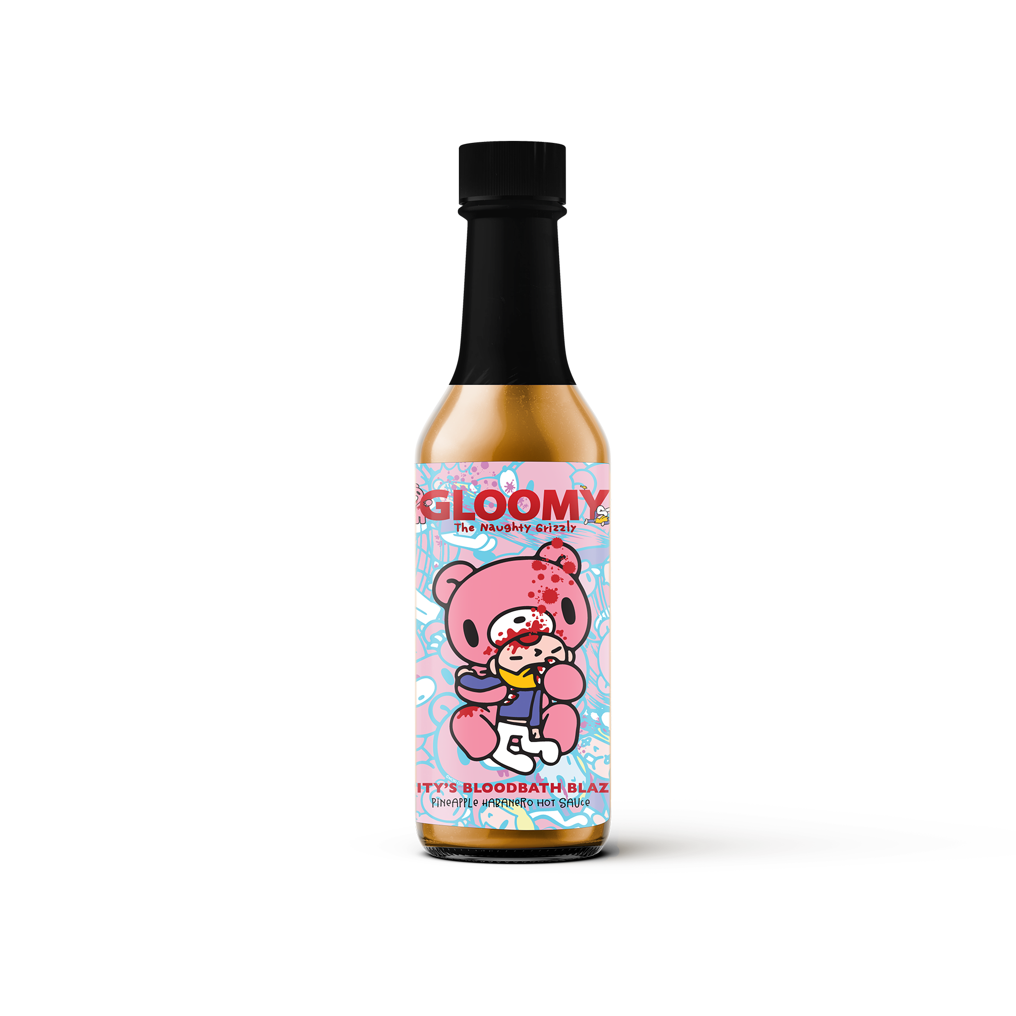 Pity's Bloodbath Blaze : Pineapple Habanero Hot Sauce