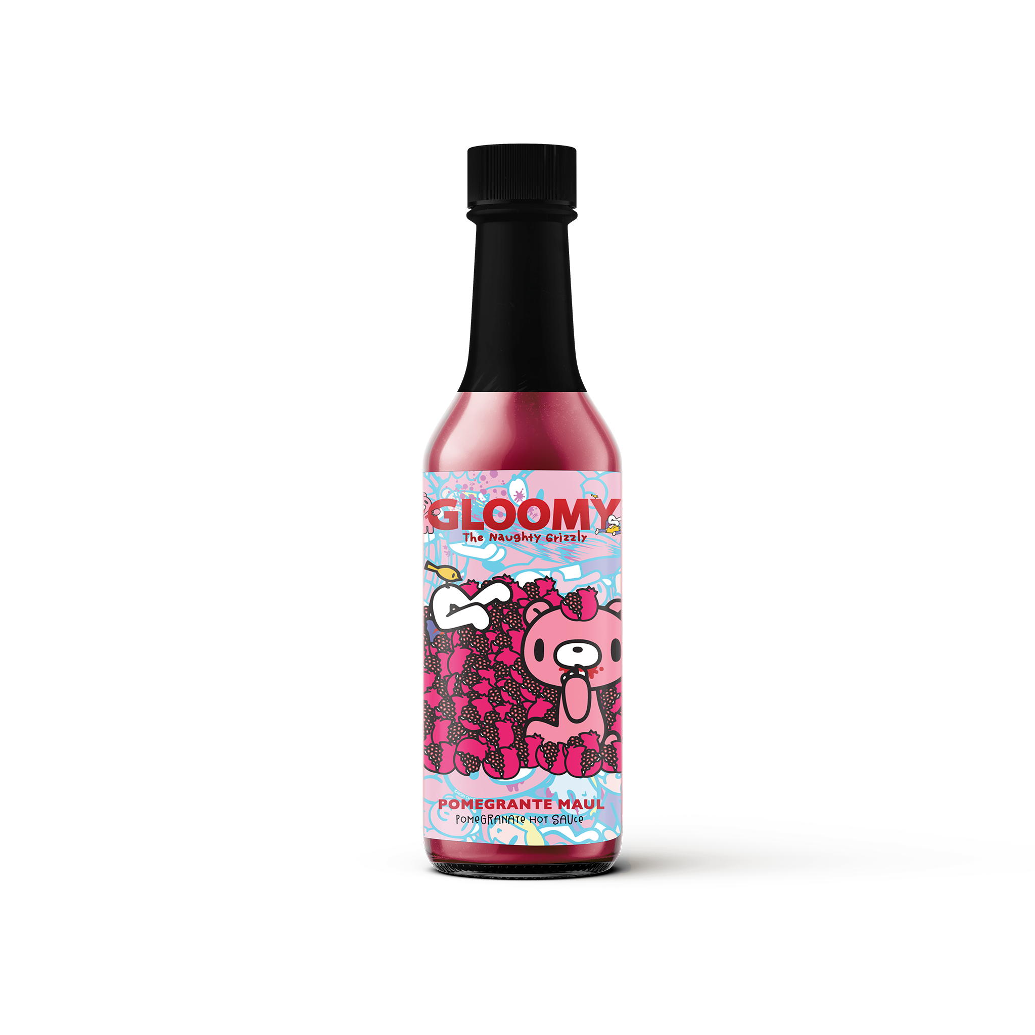 Gloomy the Naughty Grizzly Hot Sauce 5-Pack