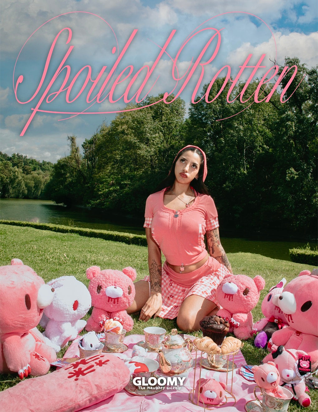 Spoiled Rotten Zip Hooded Shirt