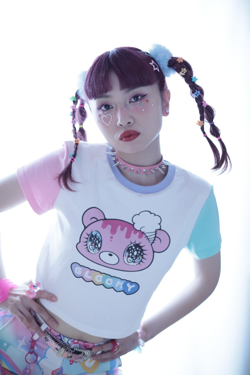 Plush Wonderland Color Block Tee