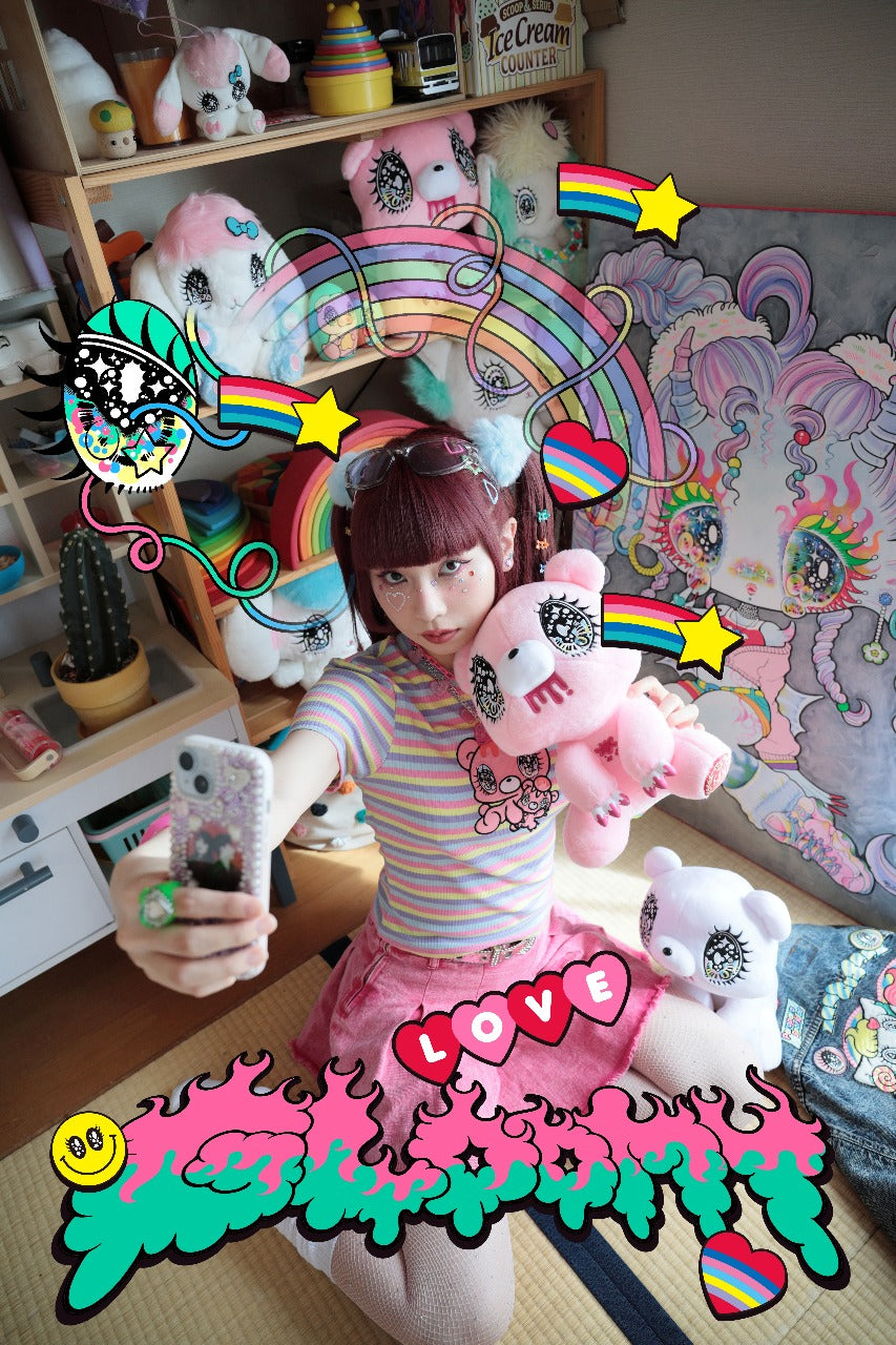 Plush Wonderland Striped Tee