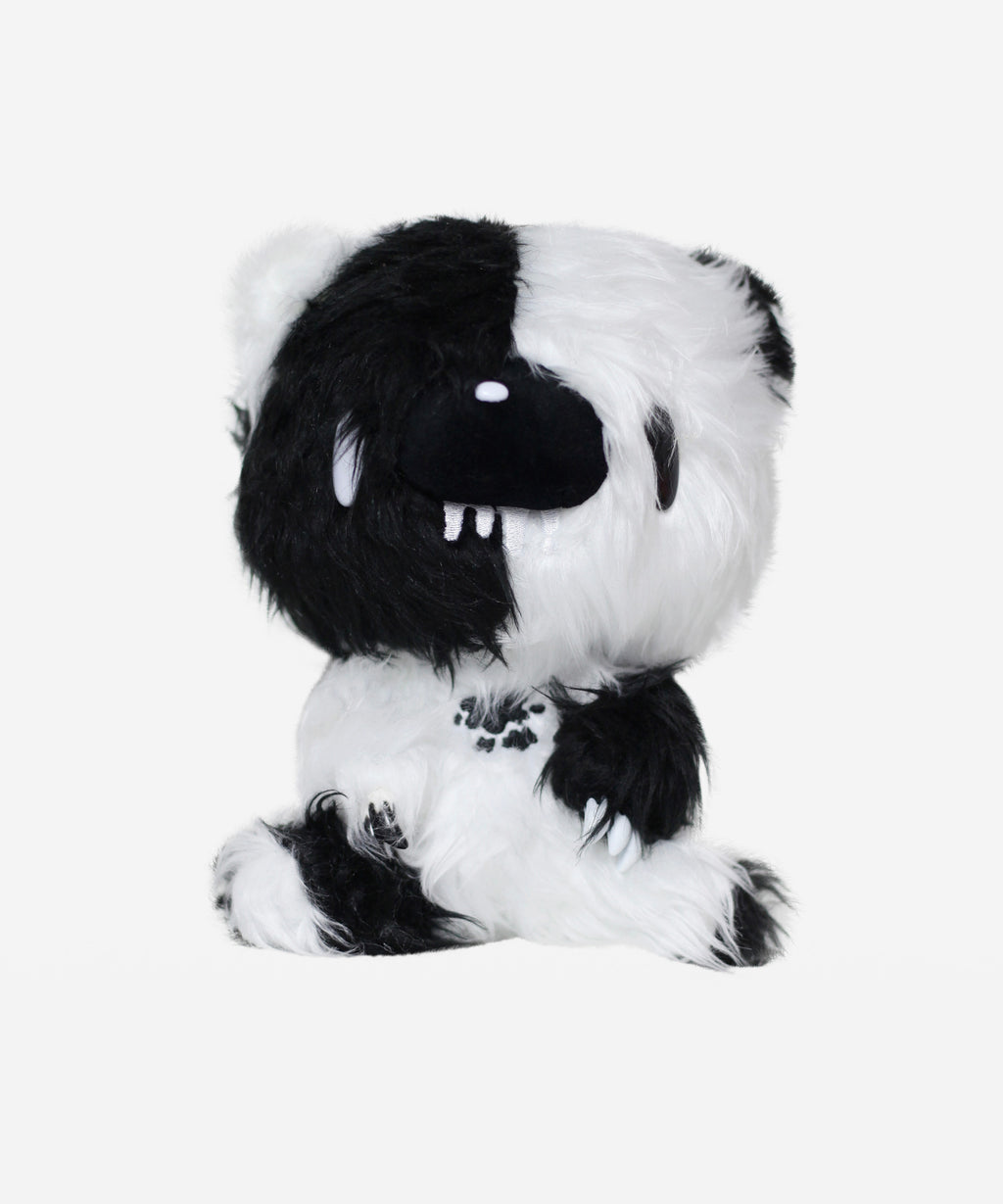 Shaggy Monotone White/Black Gloomy Bear 7