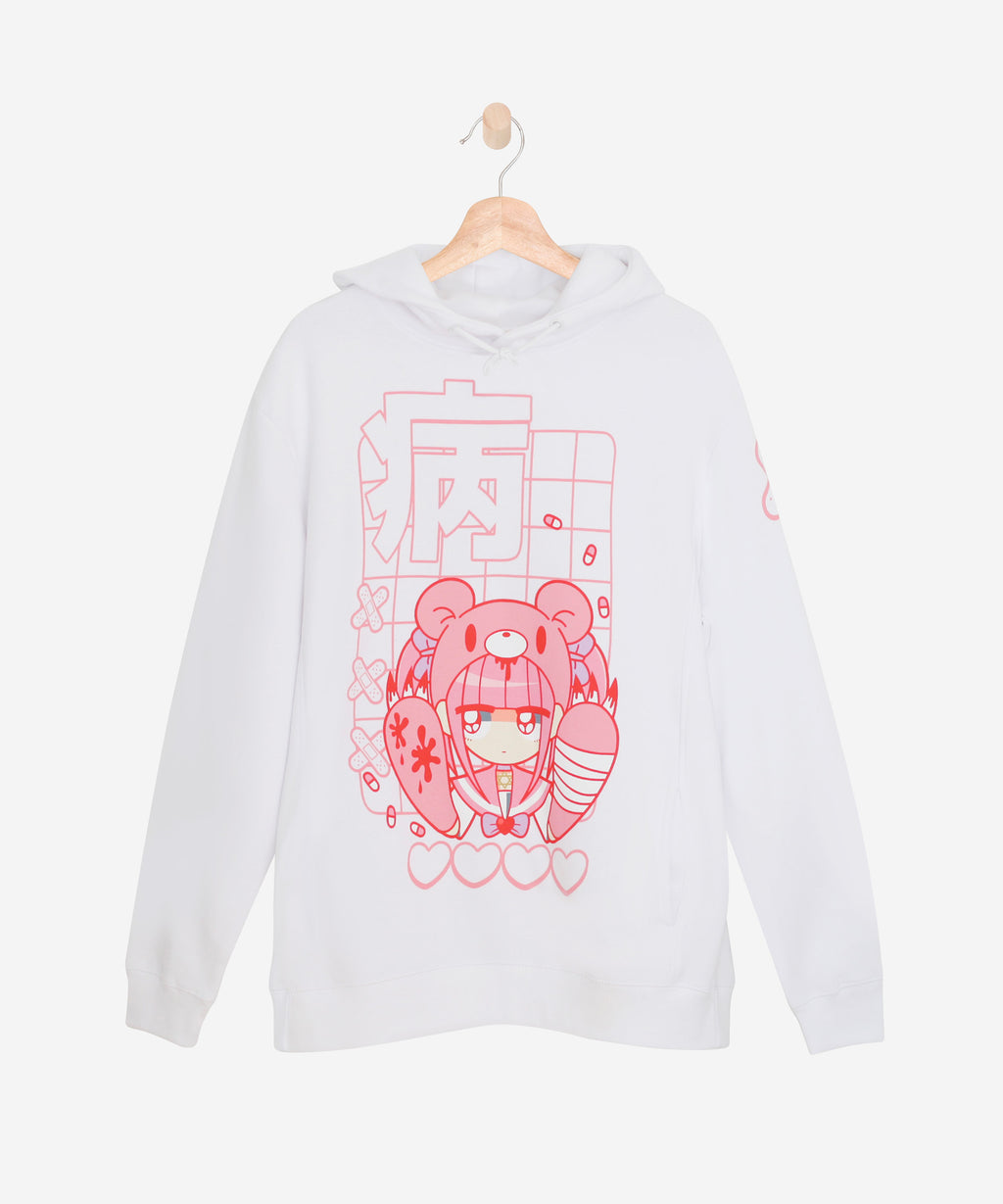 MENHERACHAN x Gloomy Bear Bandaid Oversized Hoodie