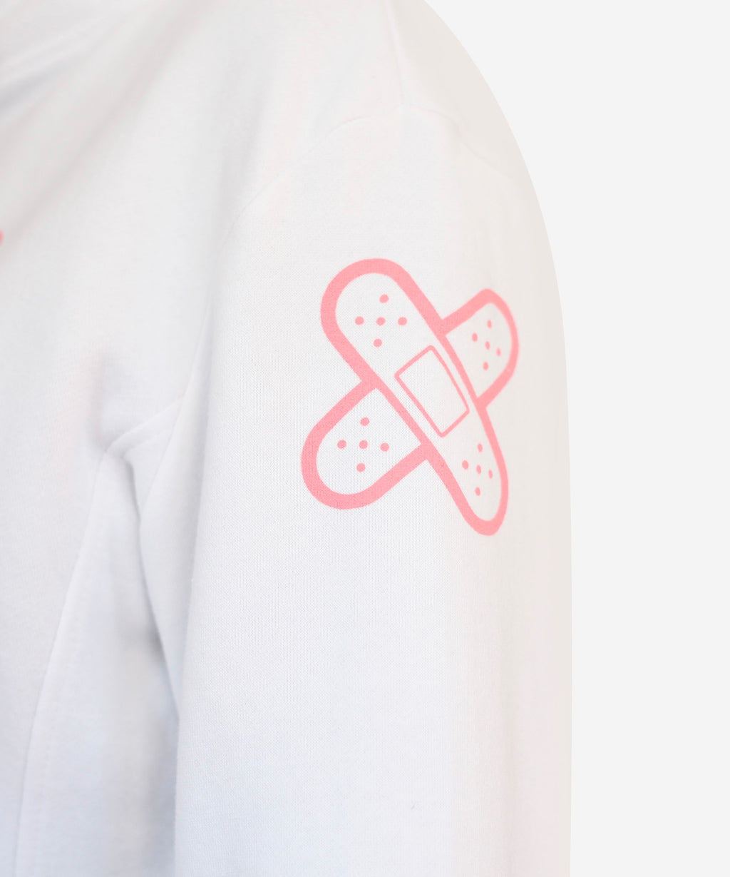 MENHERACHAN x Gloomy Bear Bandaid Oversized Hoodie