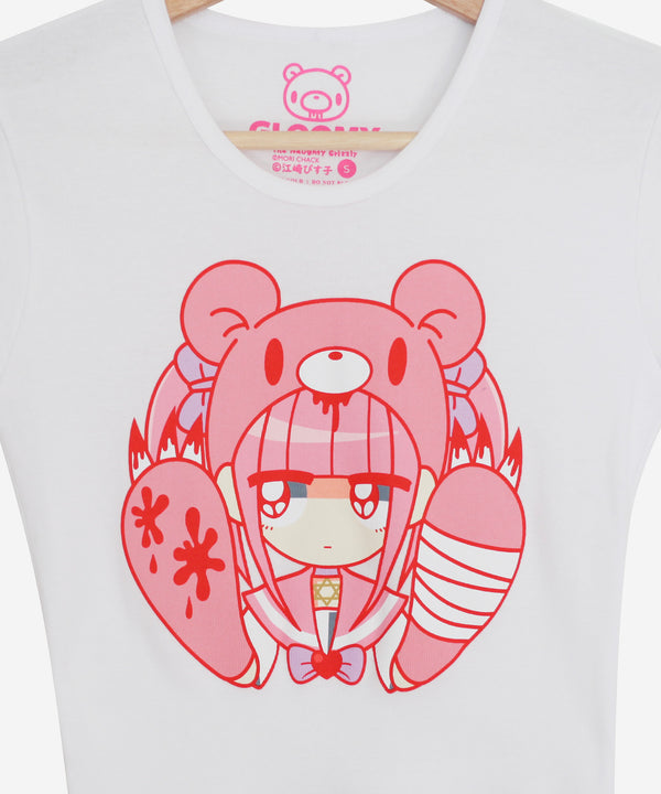  Menhera Chan Kawaii Bear for animal girls Raglan