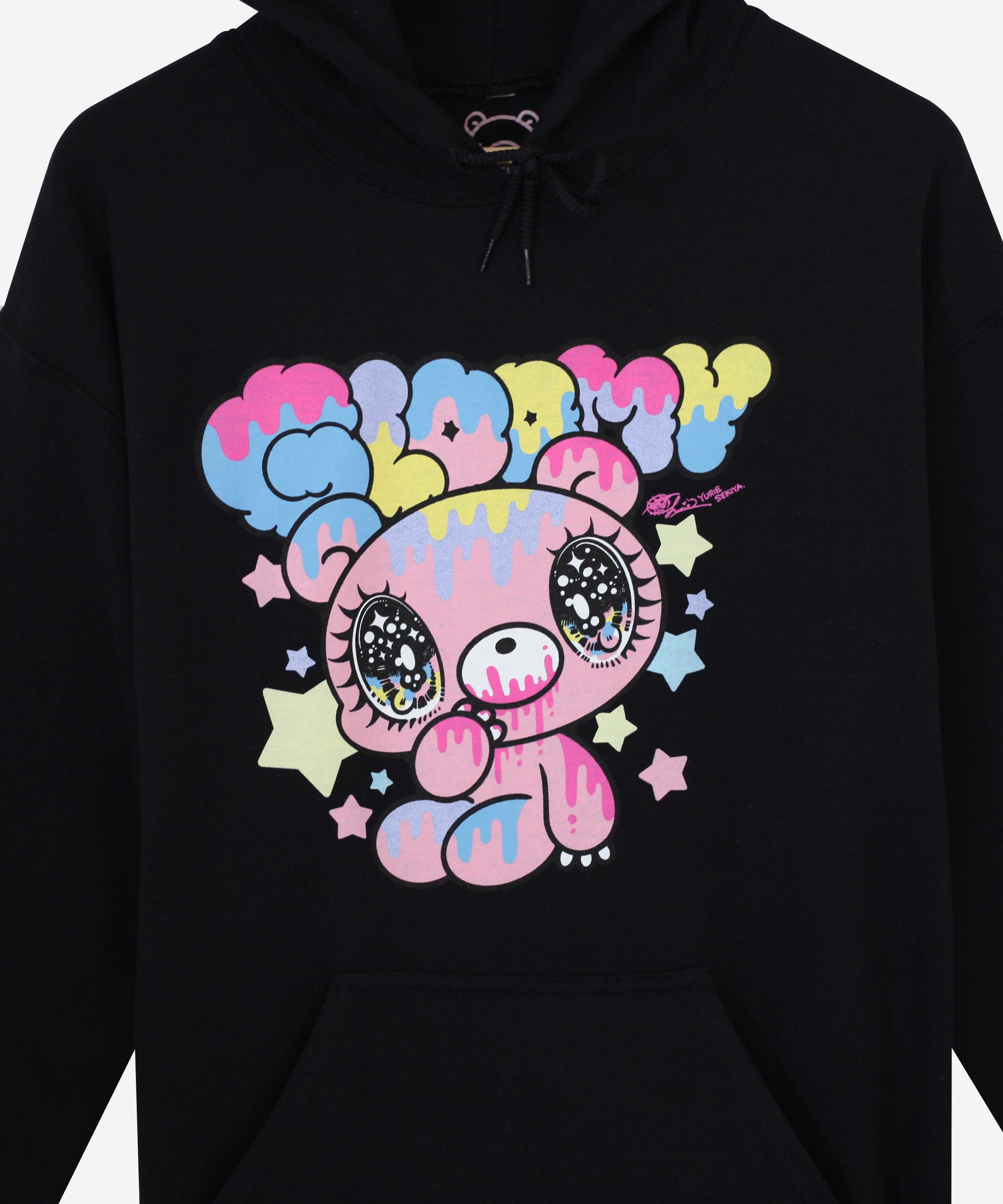 Yurie Sekiya x Gloomy Bear Black Hoodie