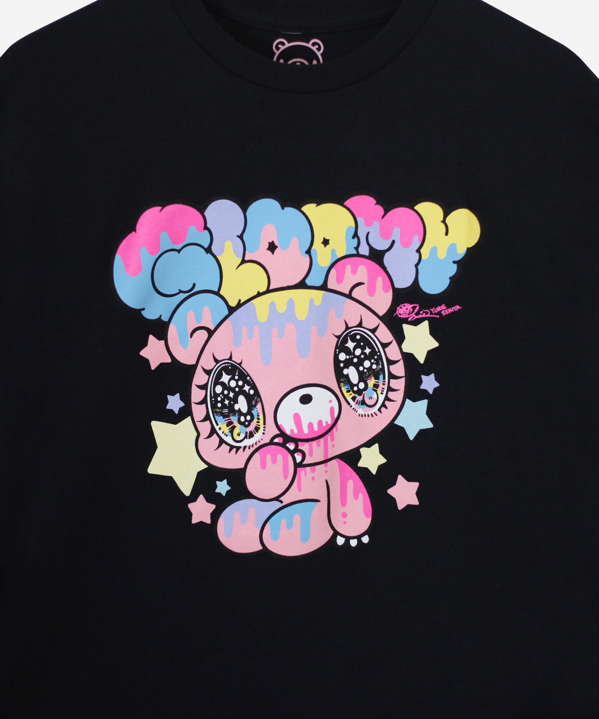 Yurie Sekiya x Gloomy Bear Black Unisex Tee