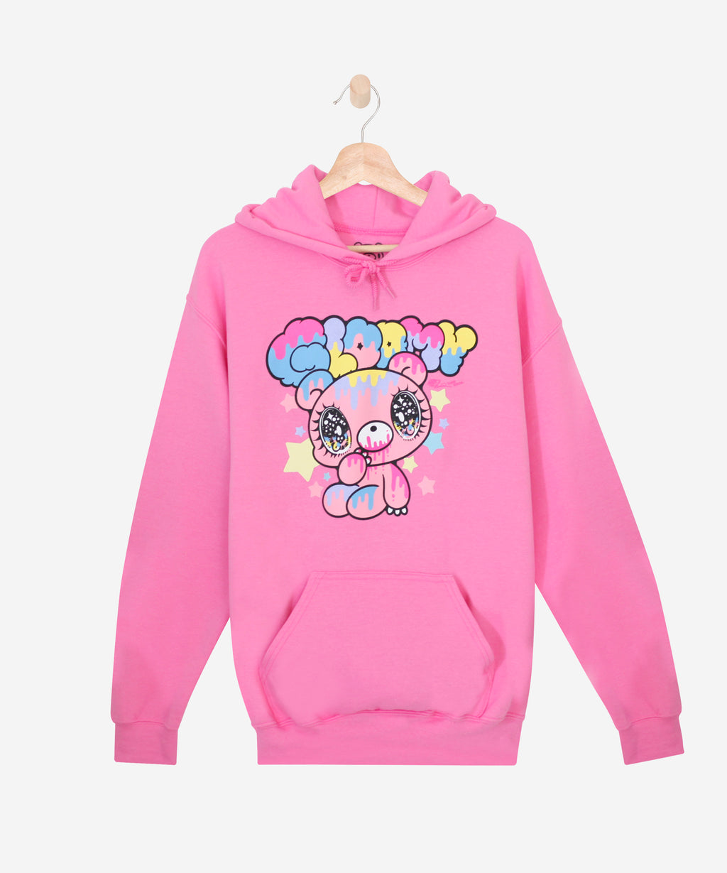 Yurie Sekiya x Gloomy Bear Pink Hoodie