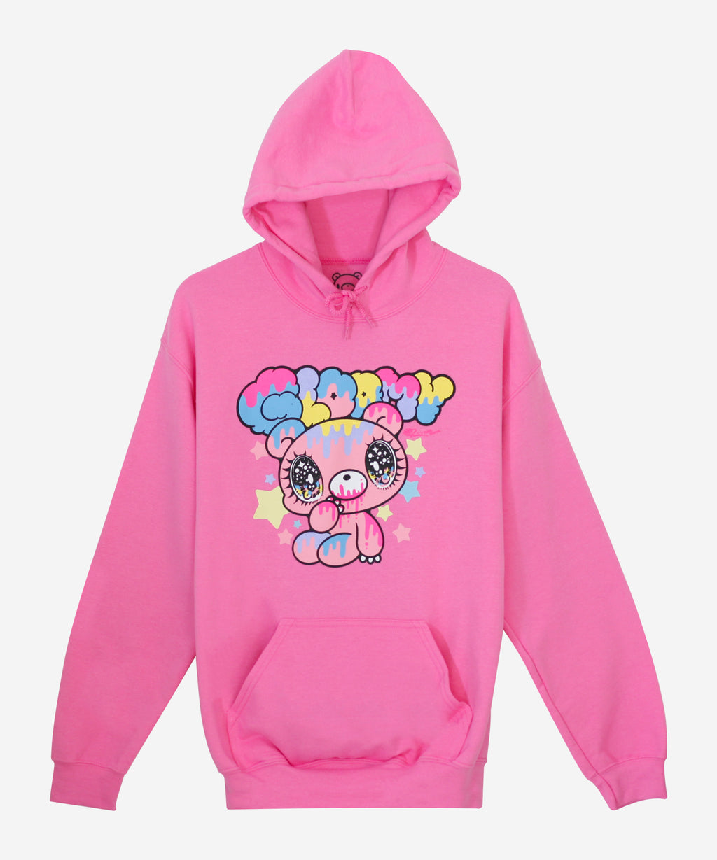 Yurie Sekiya x Gloomy Bear Pink Hoodie