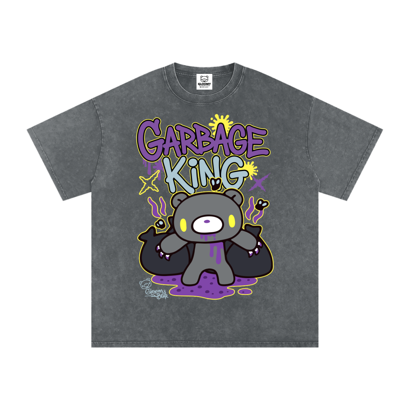 Gloomy Trash Collections Acid Wash T