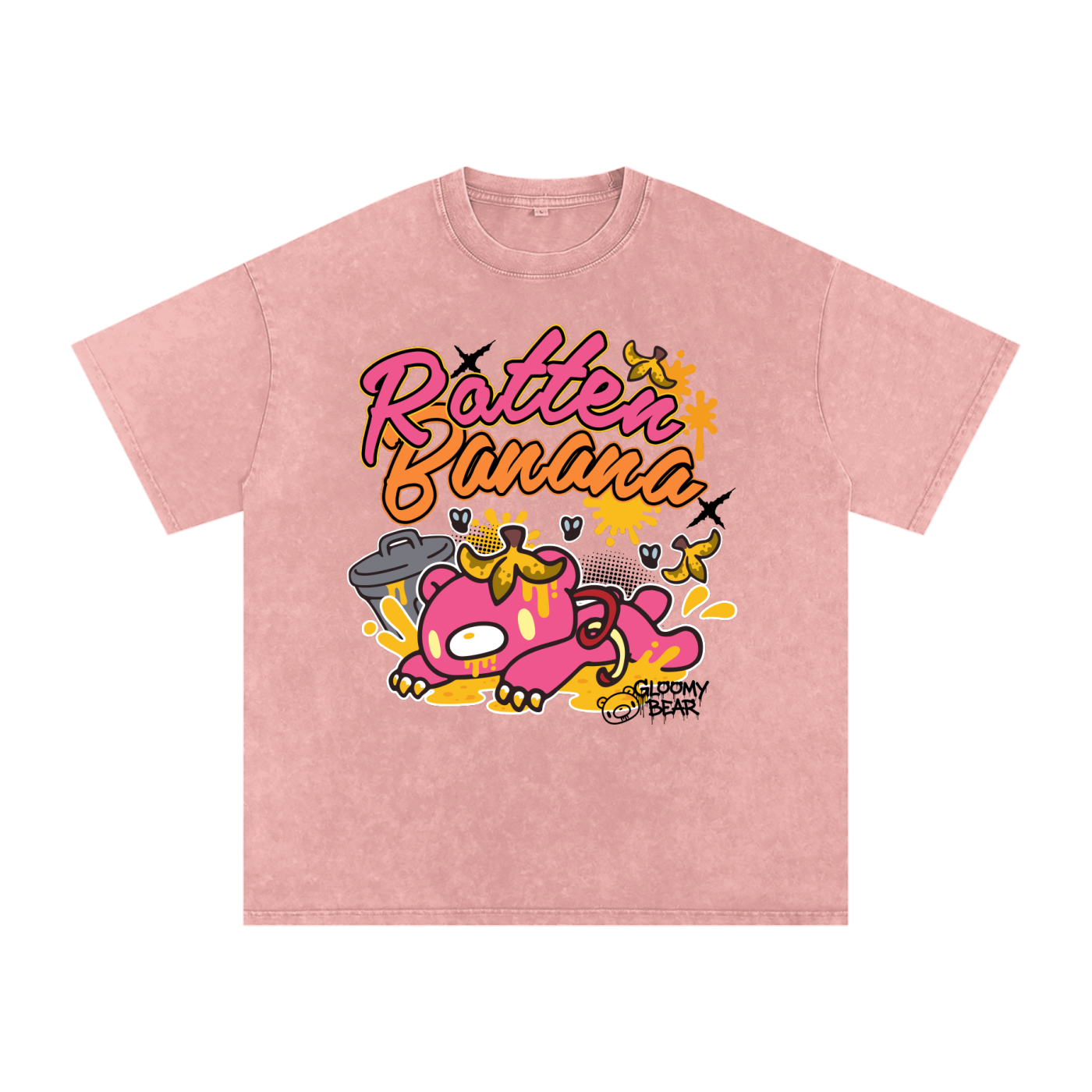 Gloomy Trash Collections Acid Wash T