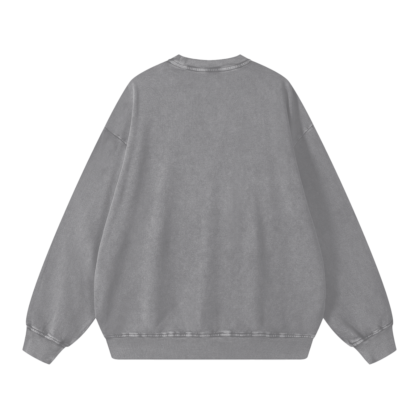 Chubby Gloomy Snow Washed Oversized Sweatshirt