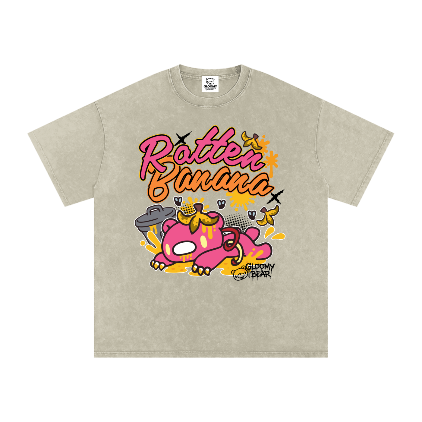 Gloomy Trash Collections Acid Wash T