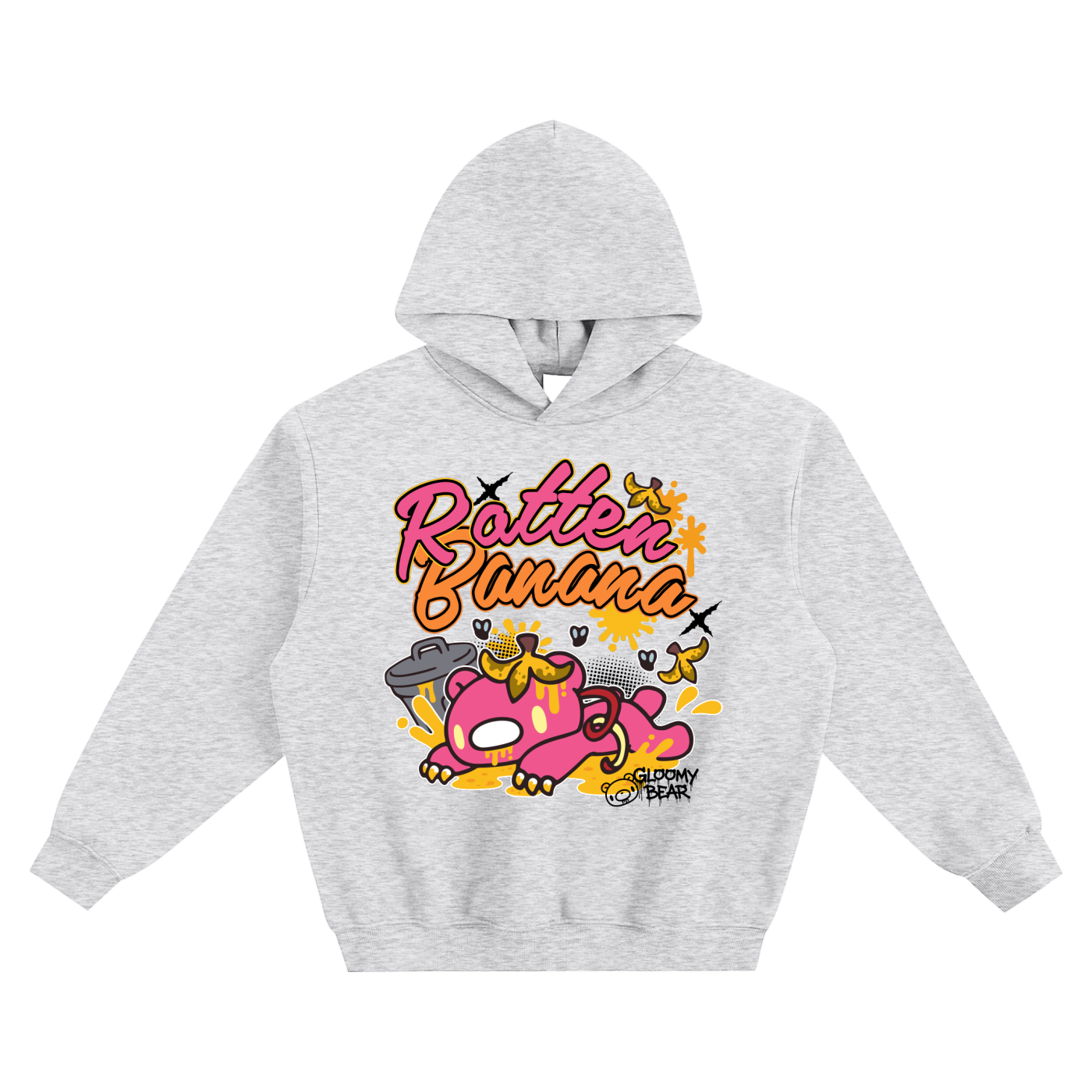 Gloomy Trash Collections Fleeced Boxy Hoodie