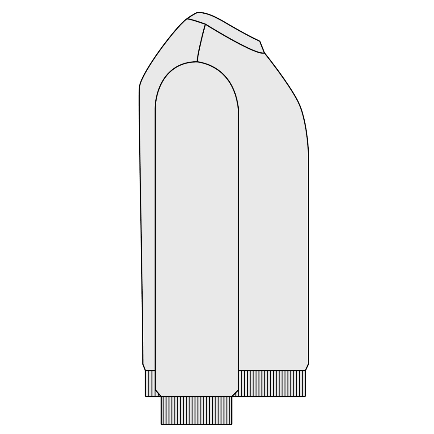 Chubby Gloomy Snow Washed Oversized Sweatshirt