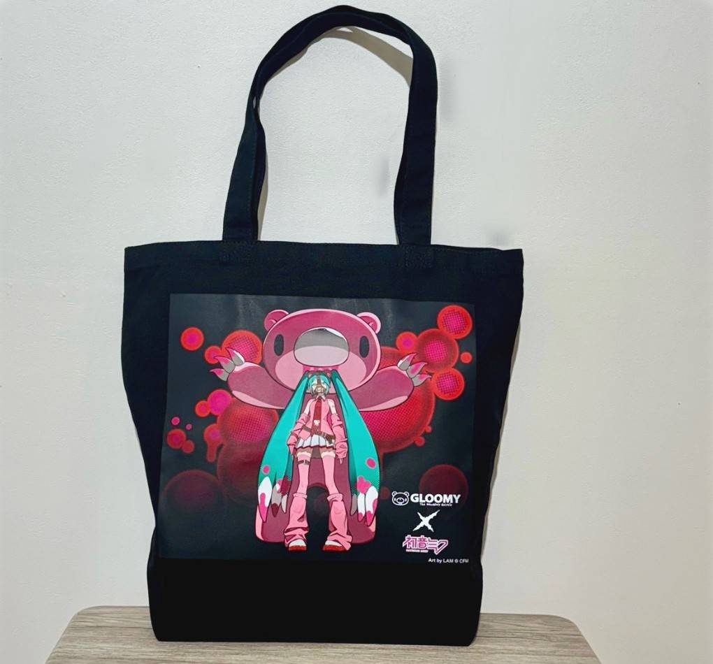 GLOOMY meets Hatsune Miku Tote Bag