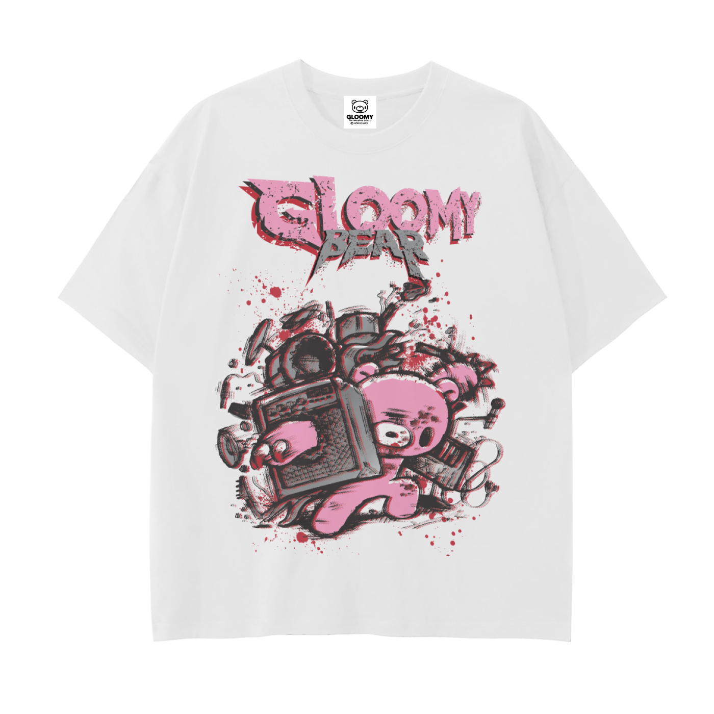 Drop Shoulder Cotton T-Shirt