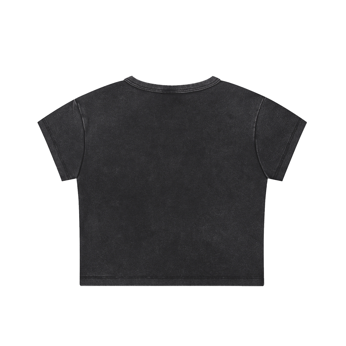 Menhera x Gloomy Snow Washed Crop Top