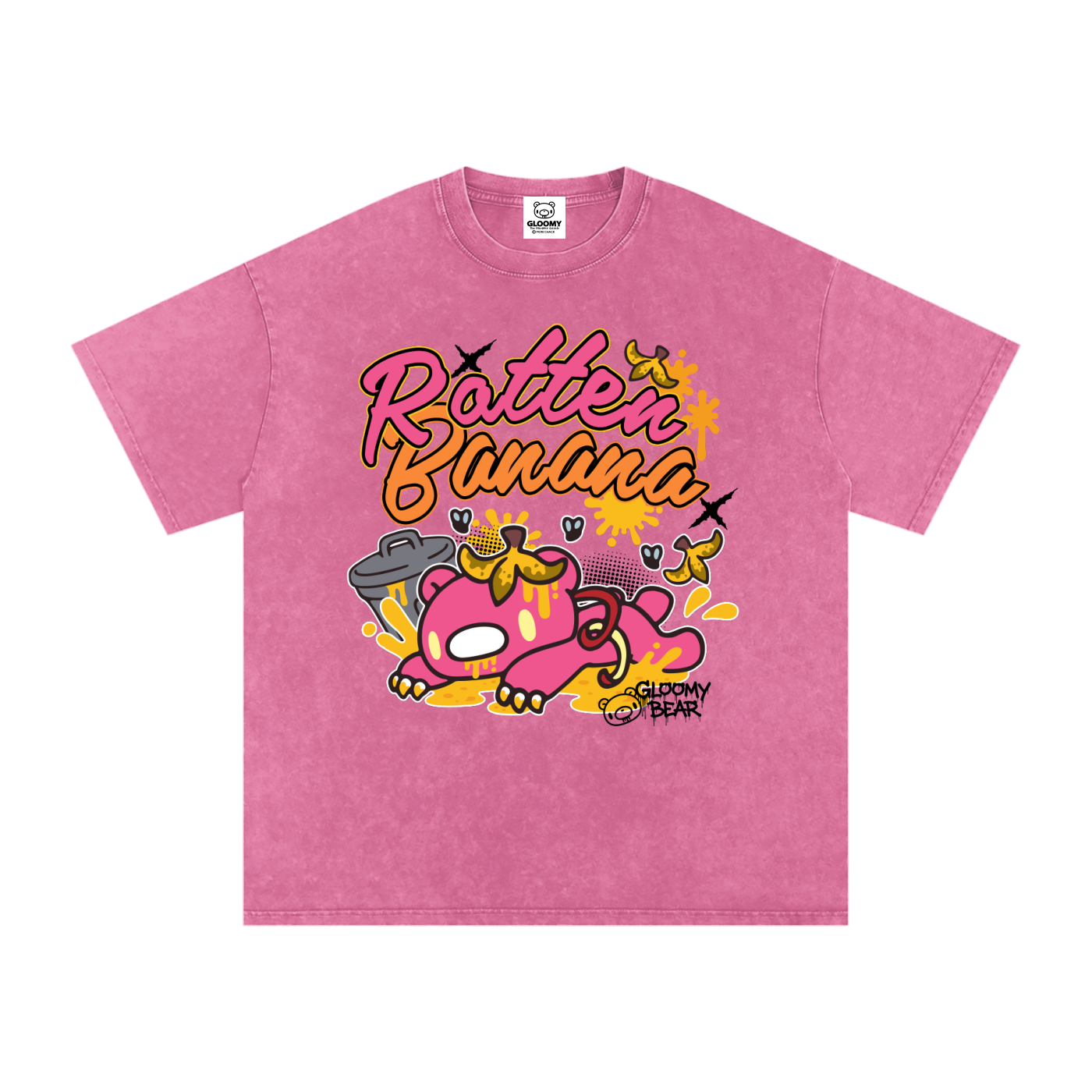 Gloomy Trash Collections Acid Wash T