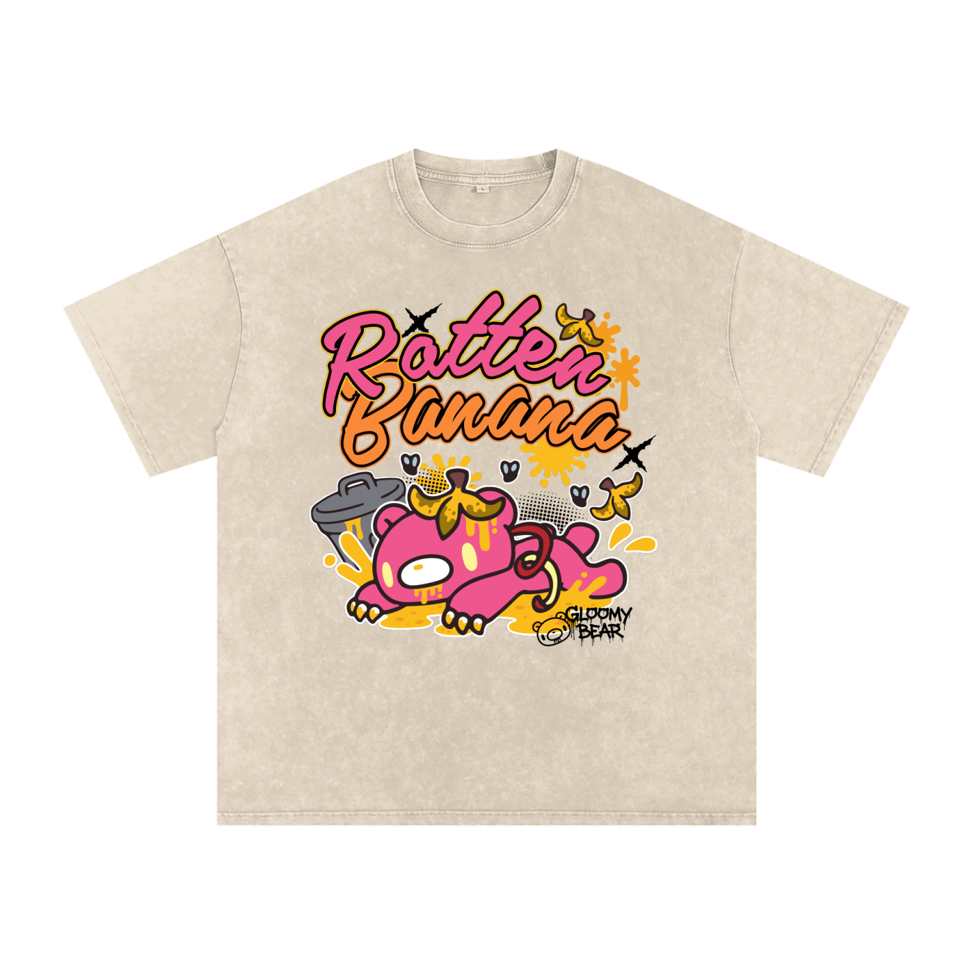 Gloomy Trash Collections Acid Wash T