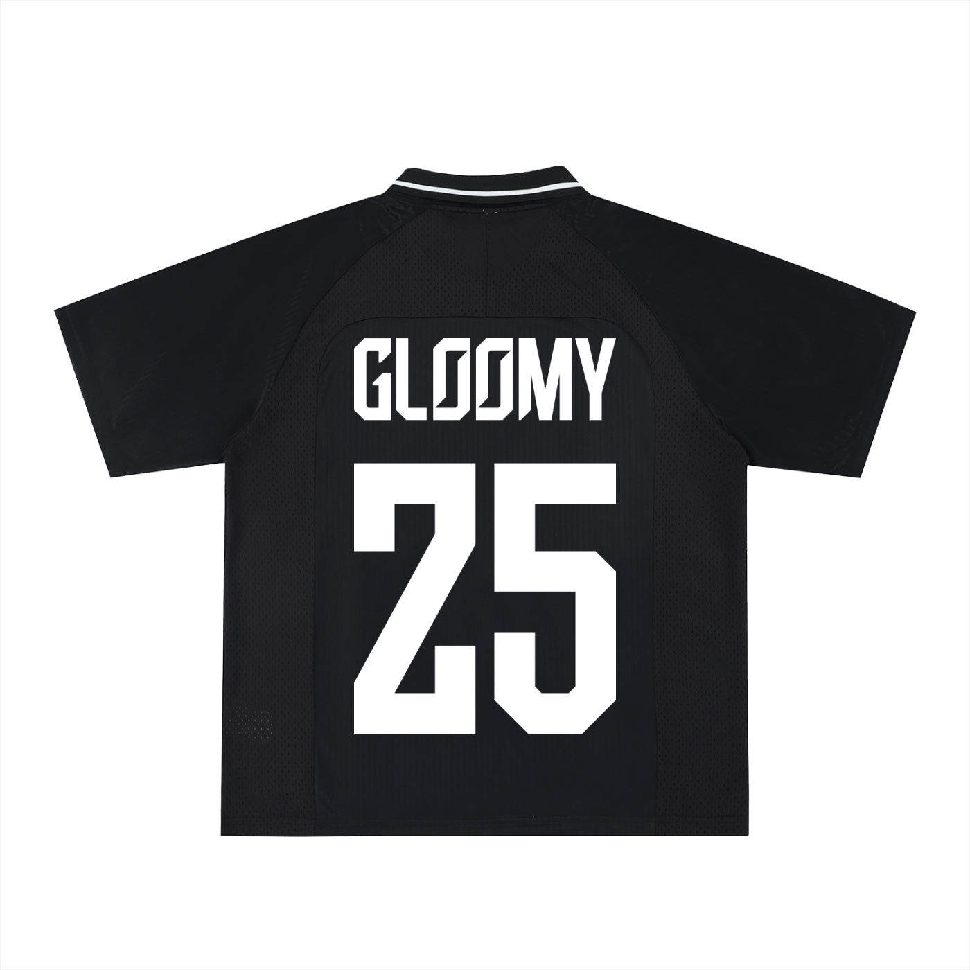 Gloomy Bear 25 Striped V-Neck Soccer Jersey