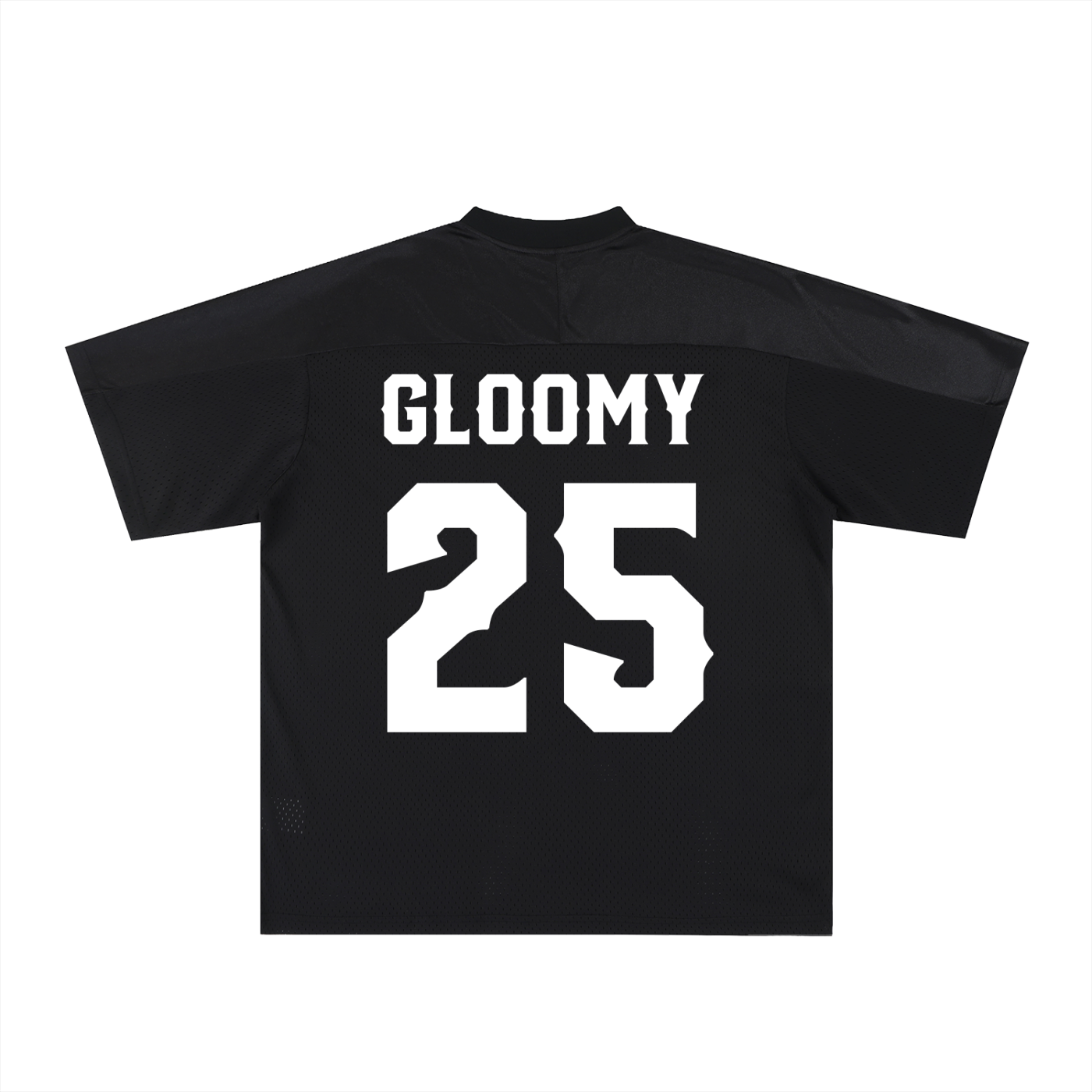 Gloomy Bear 25 Oversized Mesh V-Neck Soccer Jersey