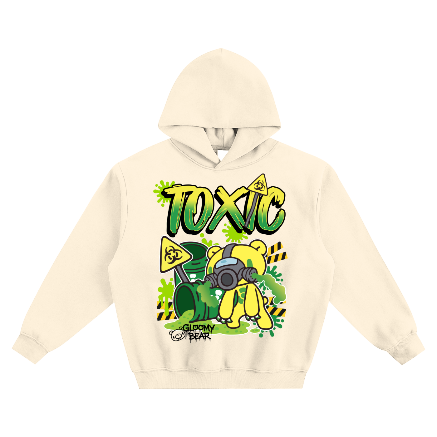 Gloomy Trash Collections Fleeced Boxy Hoodie