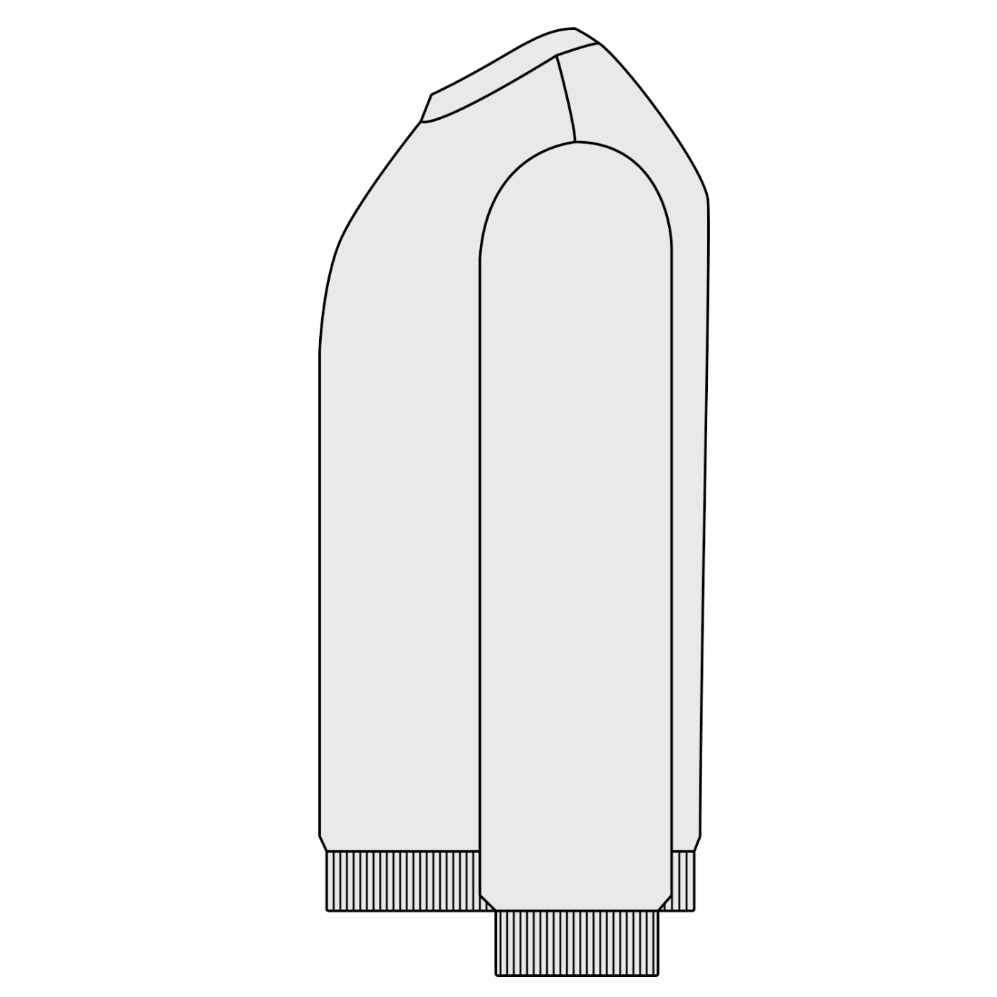 Chubby Gloomy Snow Washed Oversized Sweatshirt