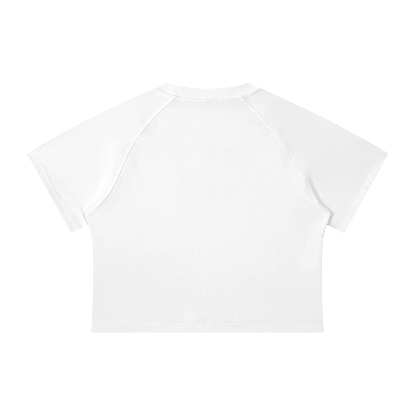 Menhera x Gloomy Mineral Wash Raglan Crop T-Shirt