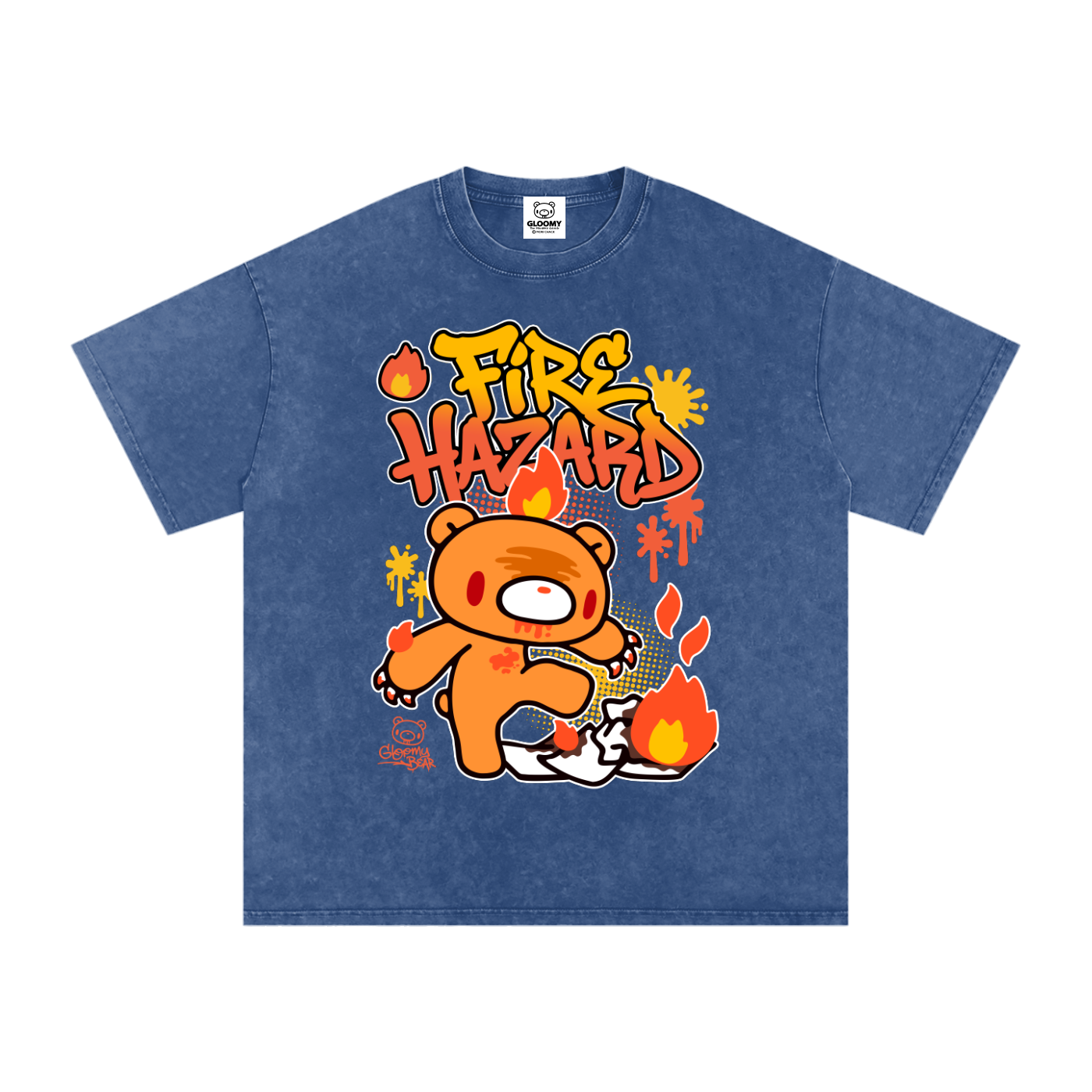 Gloomy Trash Collections Acid Wash T