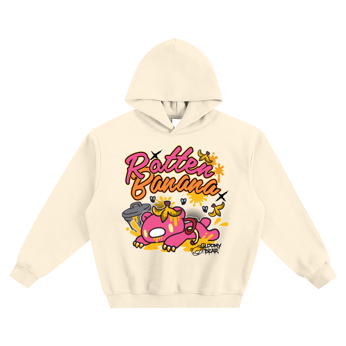 Gloomy Trash Collections Fleeced Boxy Hoodie