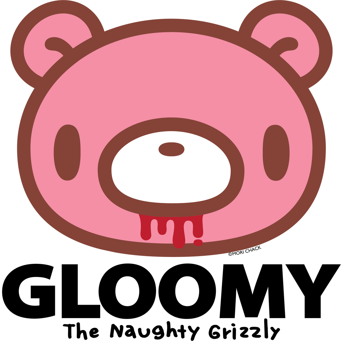 Gloomy Bear Cell phone Grip [BLACK] - Gloomy Bear Official